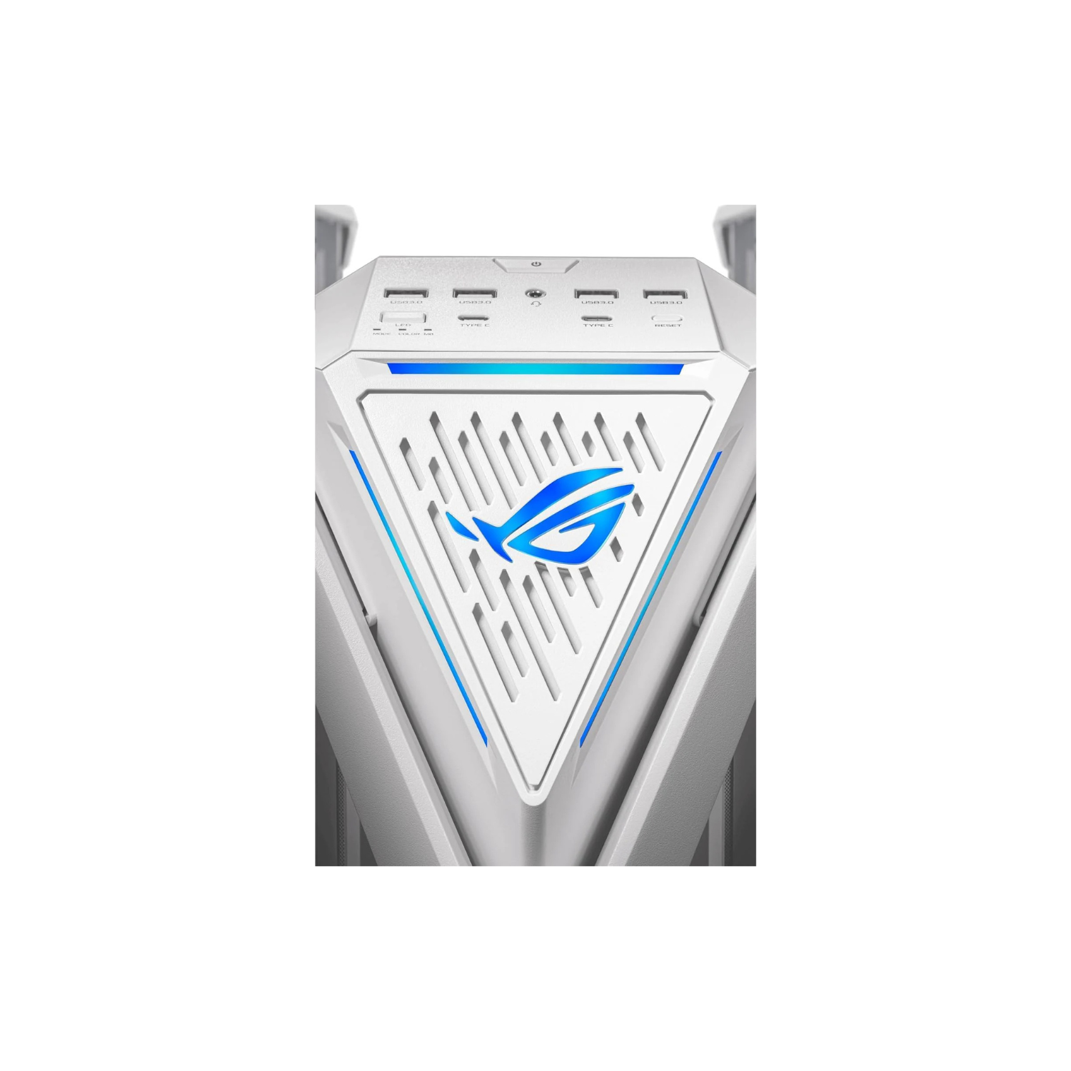 ASUS ROG Hyperion GR701 White – Premium Full-Tower PC Case, Tempered Glass, Advanced Cooling, PWM Fan Hub