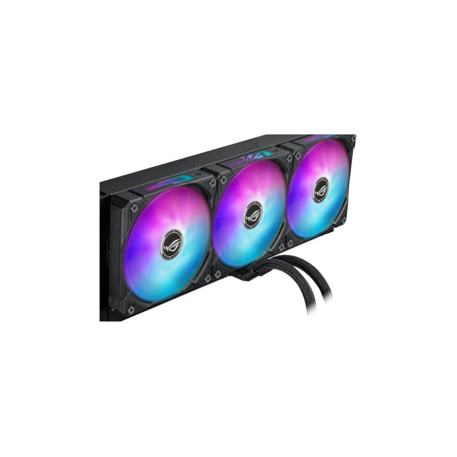 ASUS ROG RYUO IV SLC 360 ARGB AIO Cooler – 6.67" AMOLED Display, Addressable RGB, Aura Sync Compatible