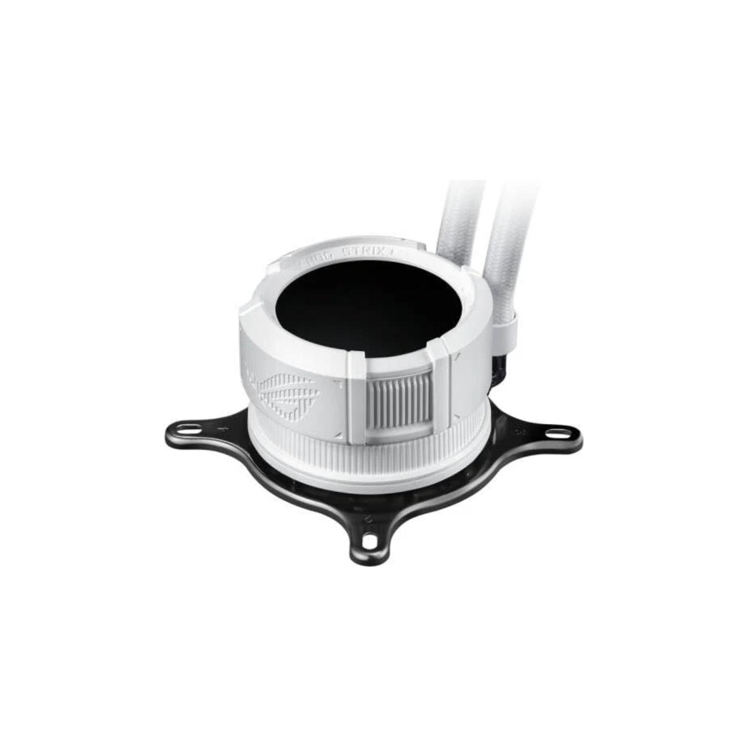 ASUS ROG Strix LC III 360 ARGB White AIO Cooler – Asetek Pump, Sigrid V2 LCD Display, Addressable RGB