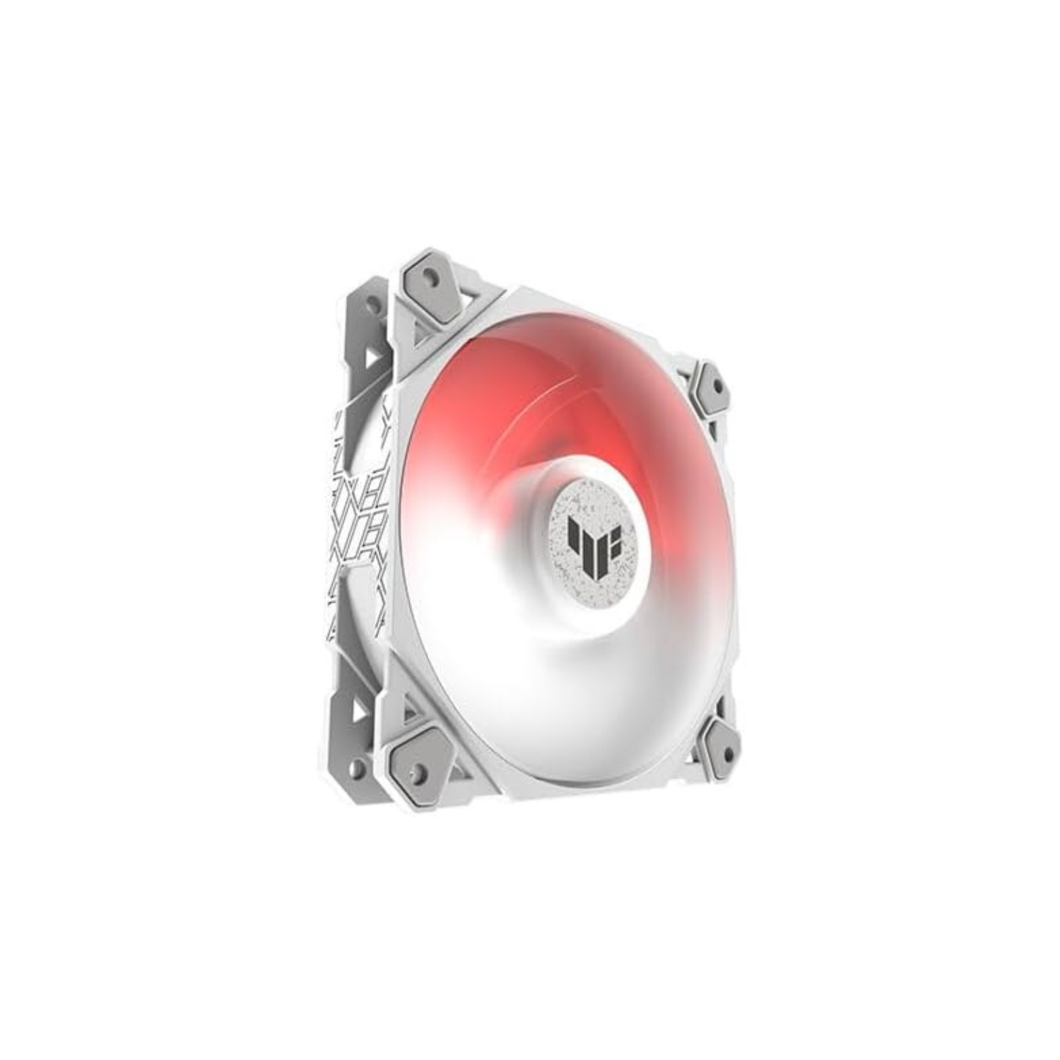 ASUS Prime MR120 ARGB Fan White – 120mm High-Performance Cooling, Addressable RGB