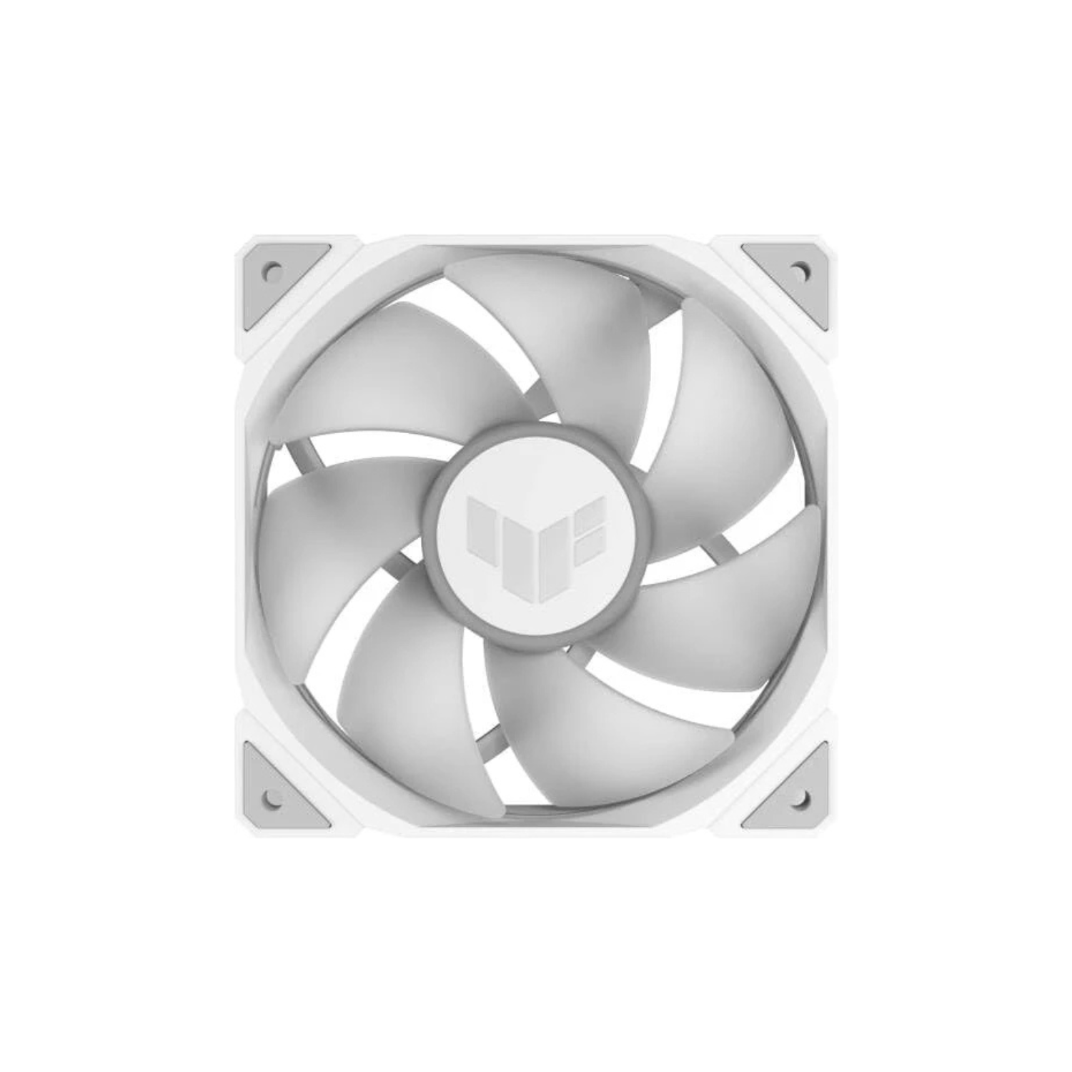 ASUS Prime MR120 ARGB Reverse Fan White – 120mm High-Performance Cooling, Addressable RGB