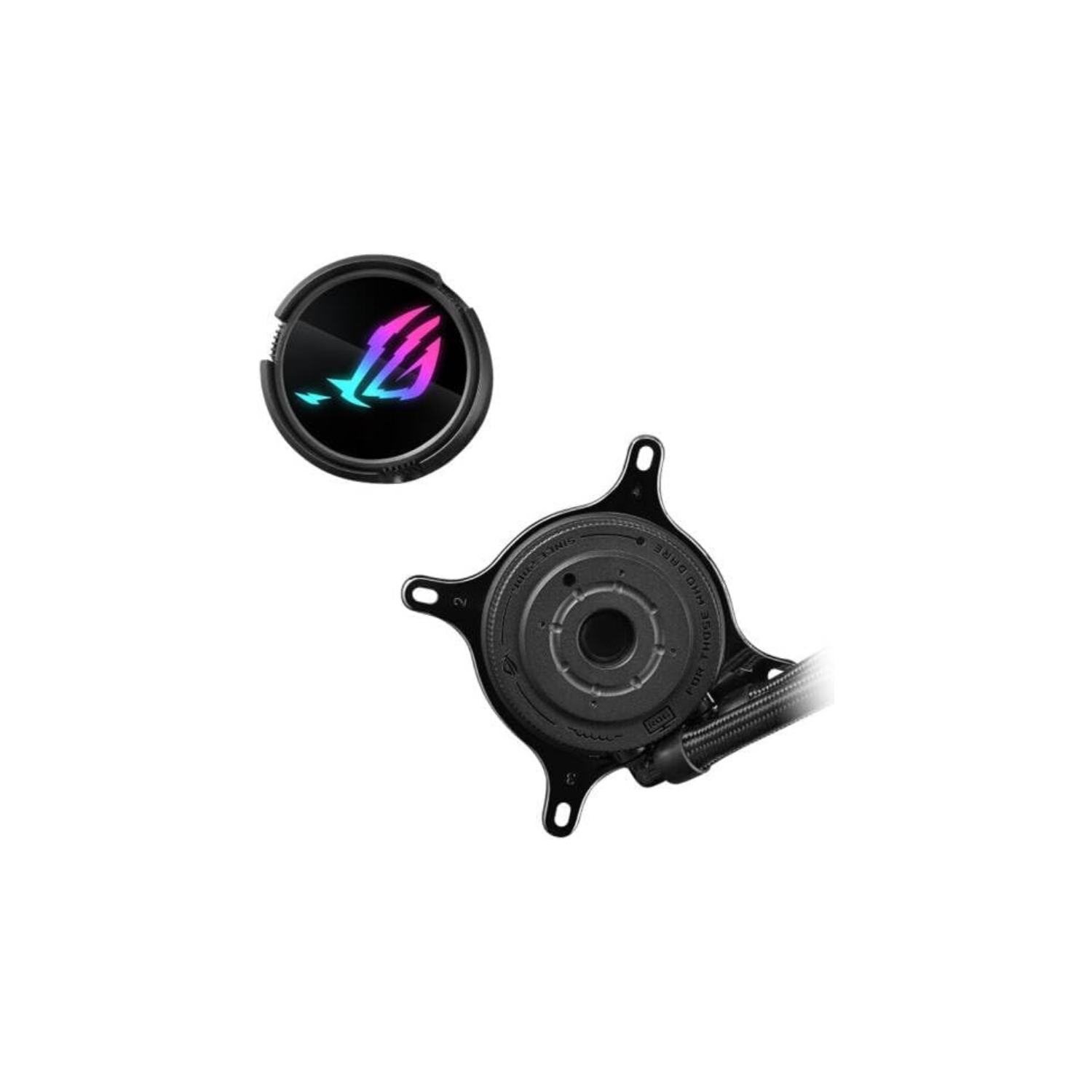 ASUS ROG Strix LC III 360 ARGB AIO Cooler – Asetek Pump, Sigrid V2 LCD Display, Addressable RGB