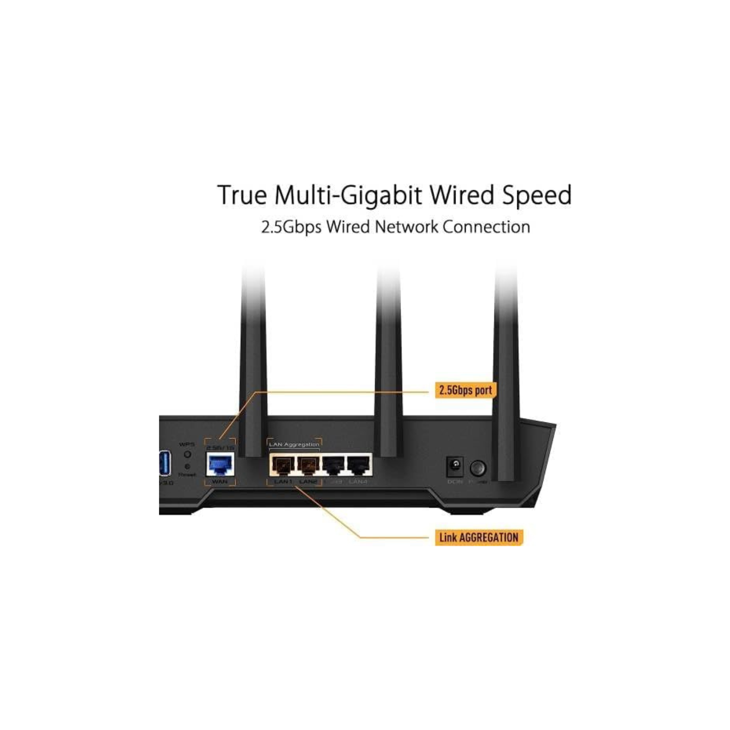 ASUS TUF-AX4200 WiFi 6 Dual-Band Router – 4,200 Mbps, OFDMA & MU-MIMO, AiMesh Compatible