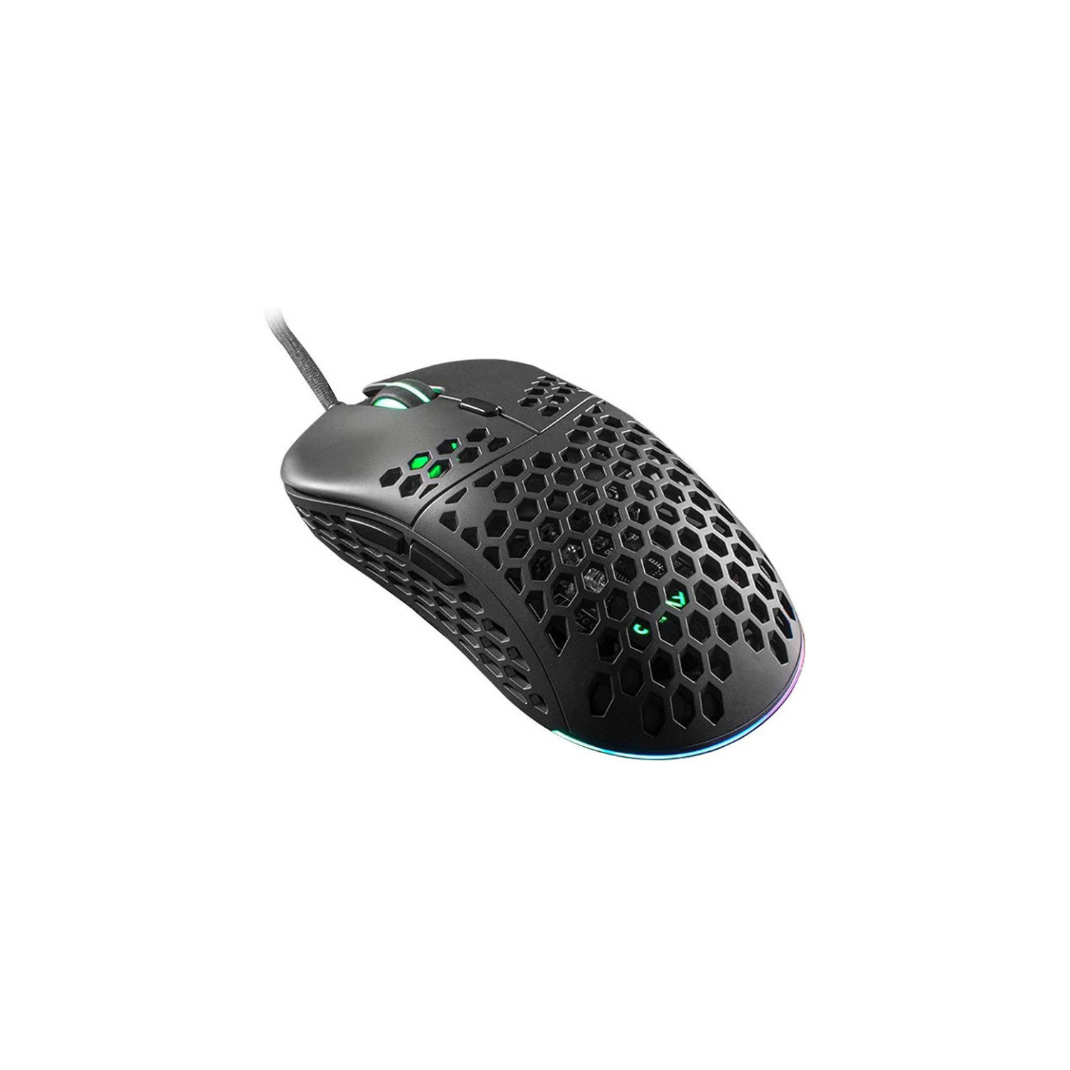GALAX SLIDER-05B Gaming Mouse – Up to 10,000 DPI Optical Sensor, RGB Illumination, 6 Programmable Macro Buttons, Braided USB Cable, Ergonomic Wired PC Gaming Mouse