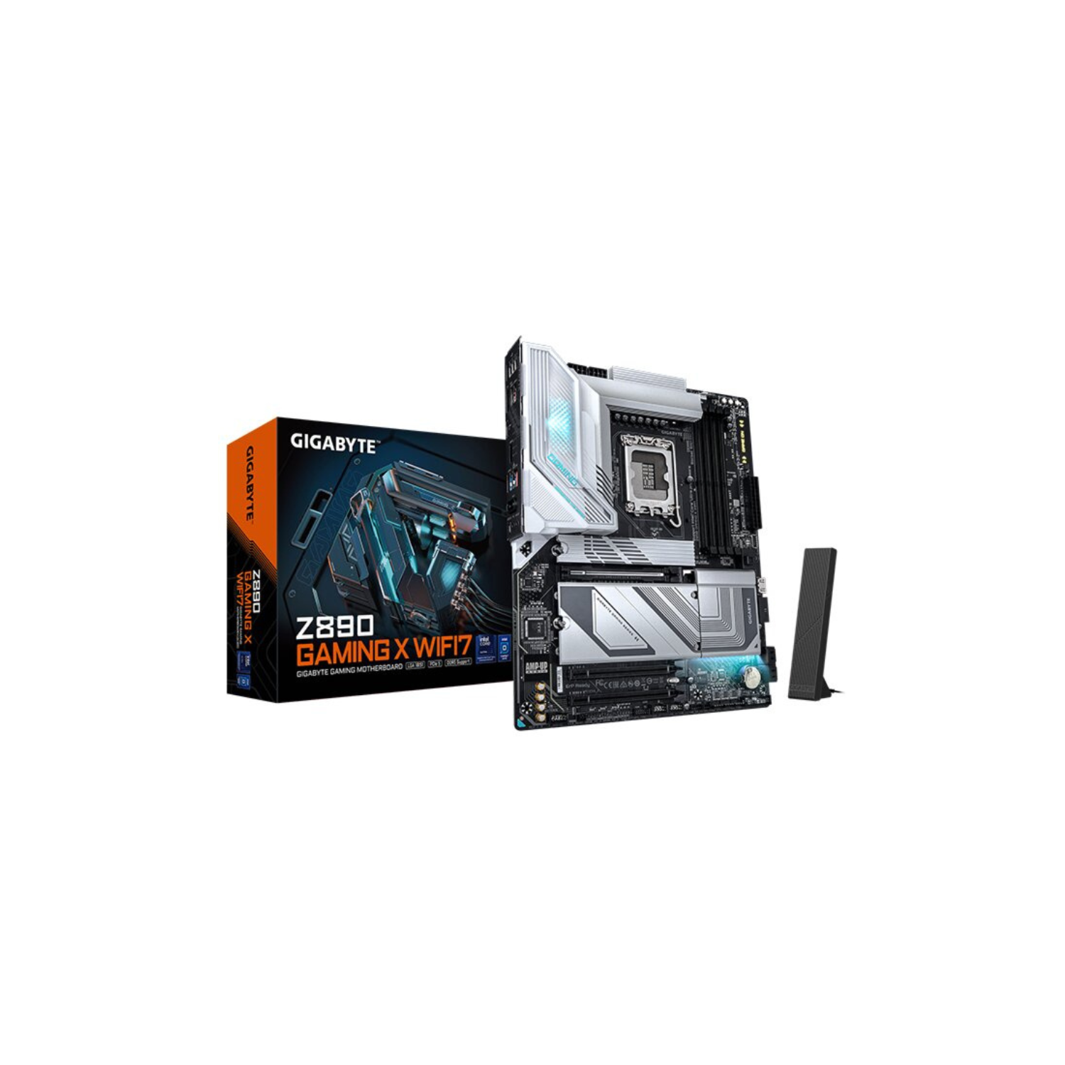 GIGABYTE M/B Z890 GAMING X WIFI7 | Z890 Gaming Motherboard with WiFi 7 & High Bandwidth Memory Support