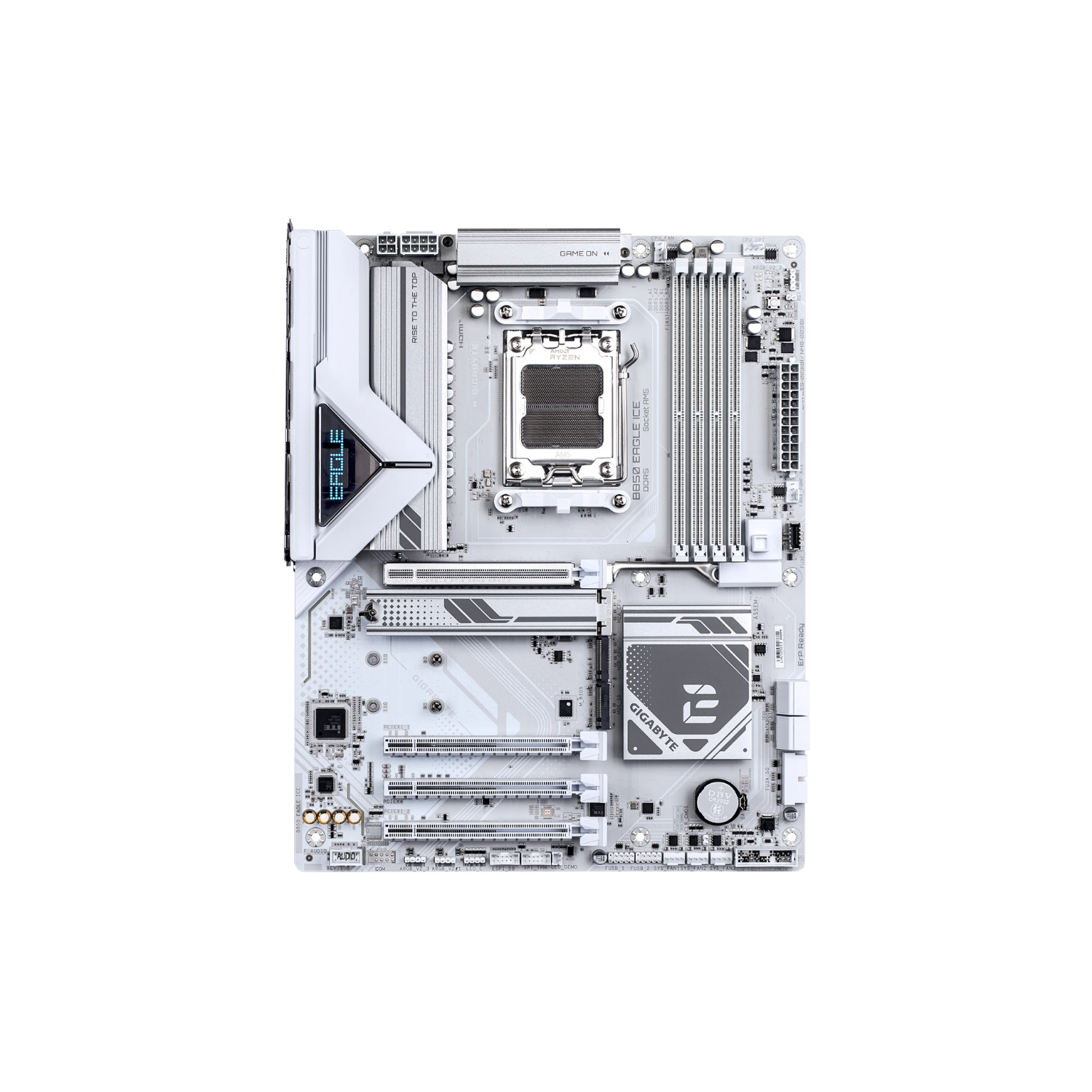 GIGABYTE M/B B850 EAGLE ICE | B850 Gaming Motherboard with High Speed Connectivity & High Bandwidth Memory Support
