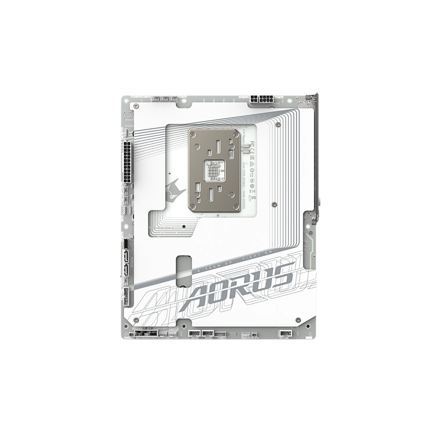GIGABYTE M/B B850 A STEALTH ICE | B850 Gaming Motherboard with High Speed Connectivity & High Bandwidth Memory Support