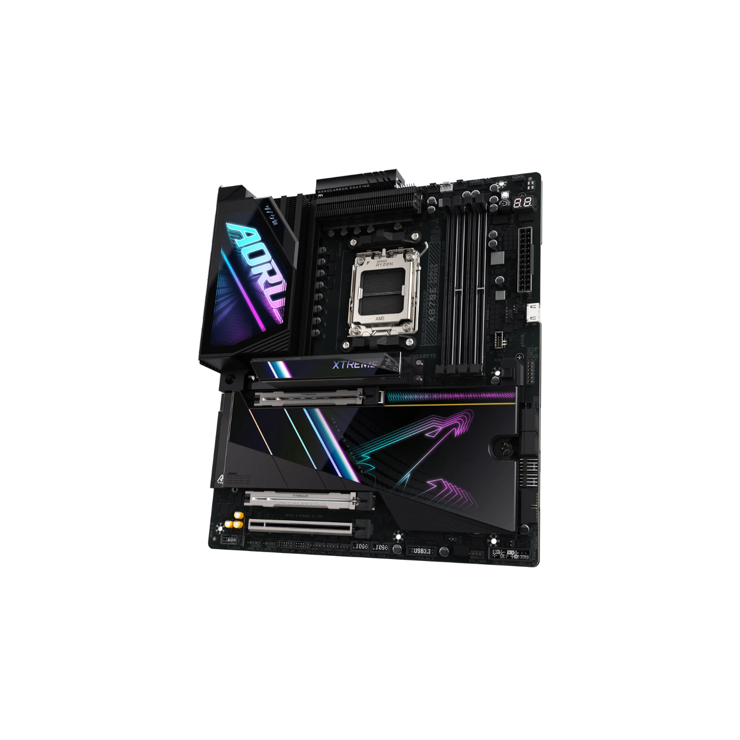 GIGABYTE M/B X870E A XTREME AI TOP |  Gaming Motherboard with High Speed Connectivity & High Bandwidth Memory Support