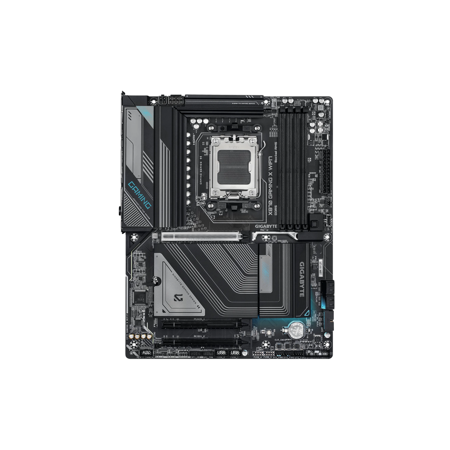 GIGABYTE M/B X870 GAMING X WIFI7 | X870 Gaming Motherboard with WiFi 7 & High Bandwidth Memory Support