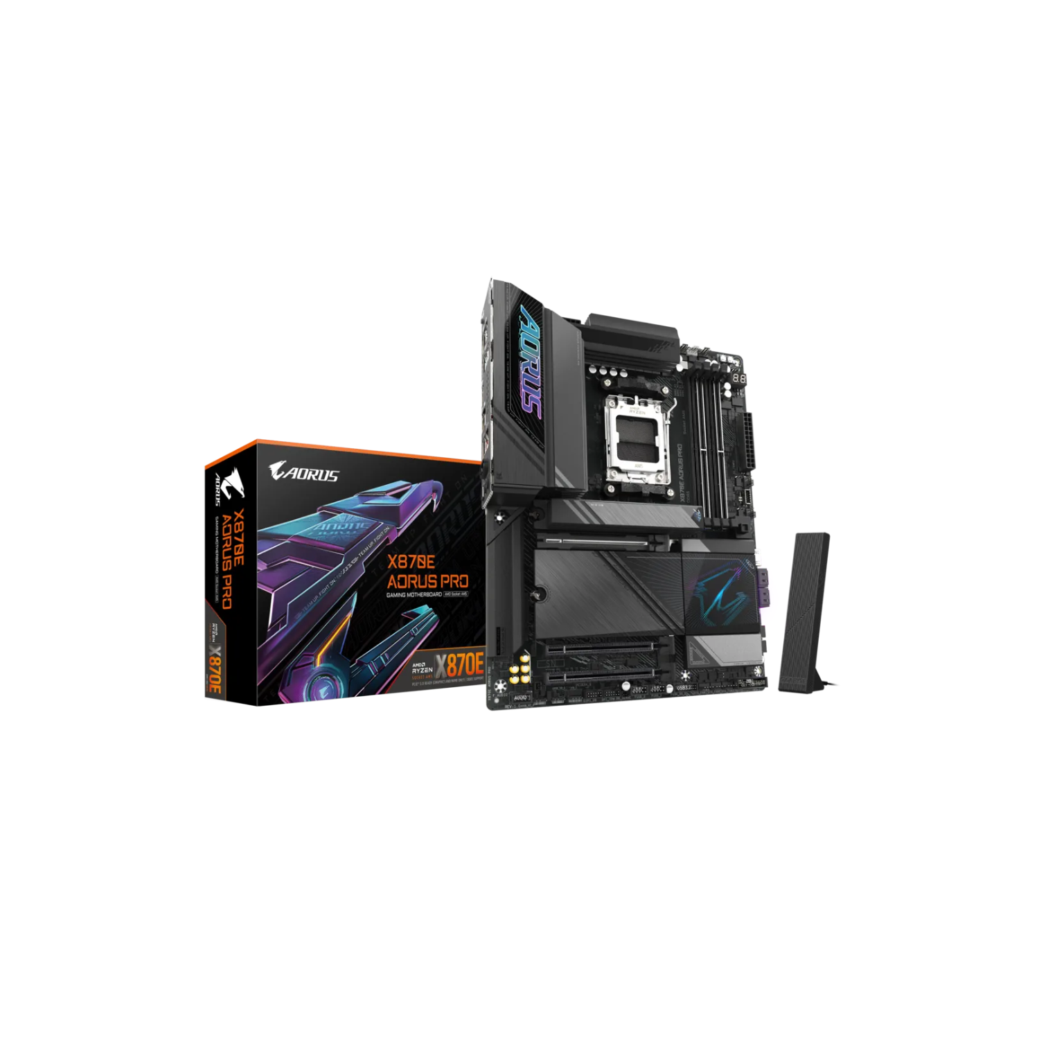 GIGABYTE M/B X870E AORUS PRO |  Gaming Motherboard with High Speed Connectivity & High Bandwidth Memory Support