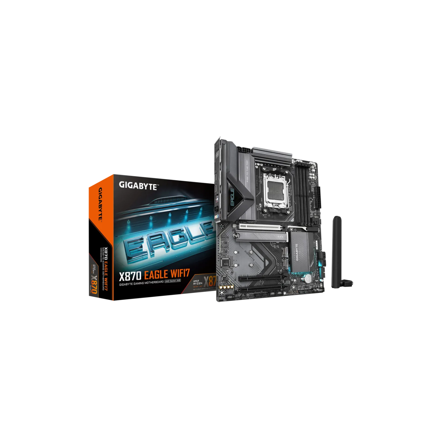 GIGABYTE M/B X870 EAGLE WIFI7 | X870 Gaming Motherboard with WiFi 7 & High Bandwidth Memory Support