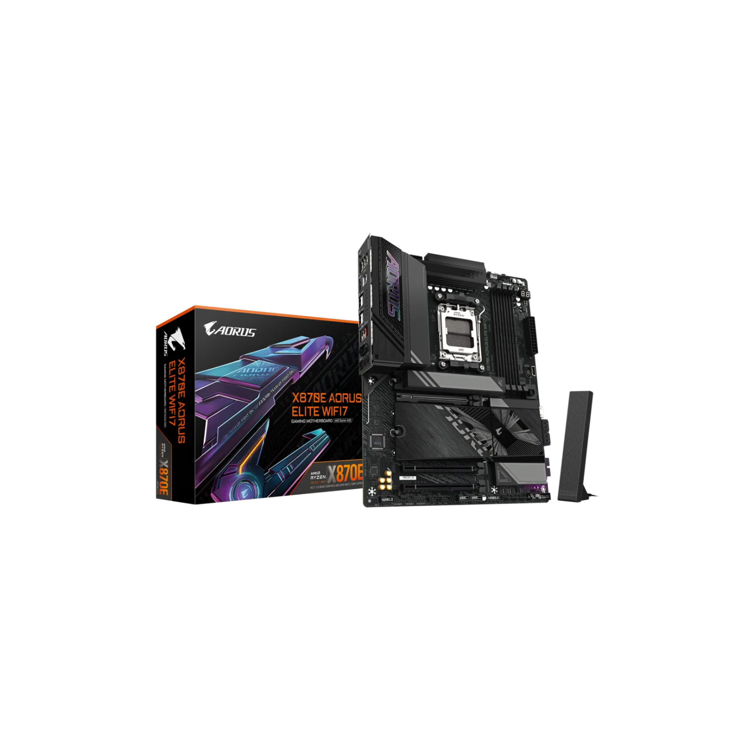 GIGABYTE M/B X870E A ELITE WIFI7 |  Gaming Motherboard with WiFi 7 & High Bandwidth Memory Support