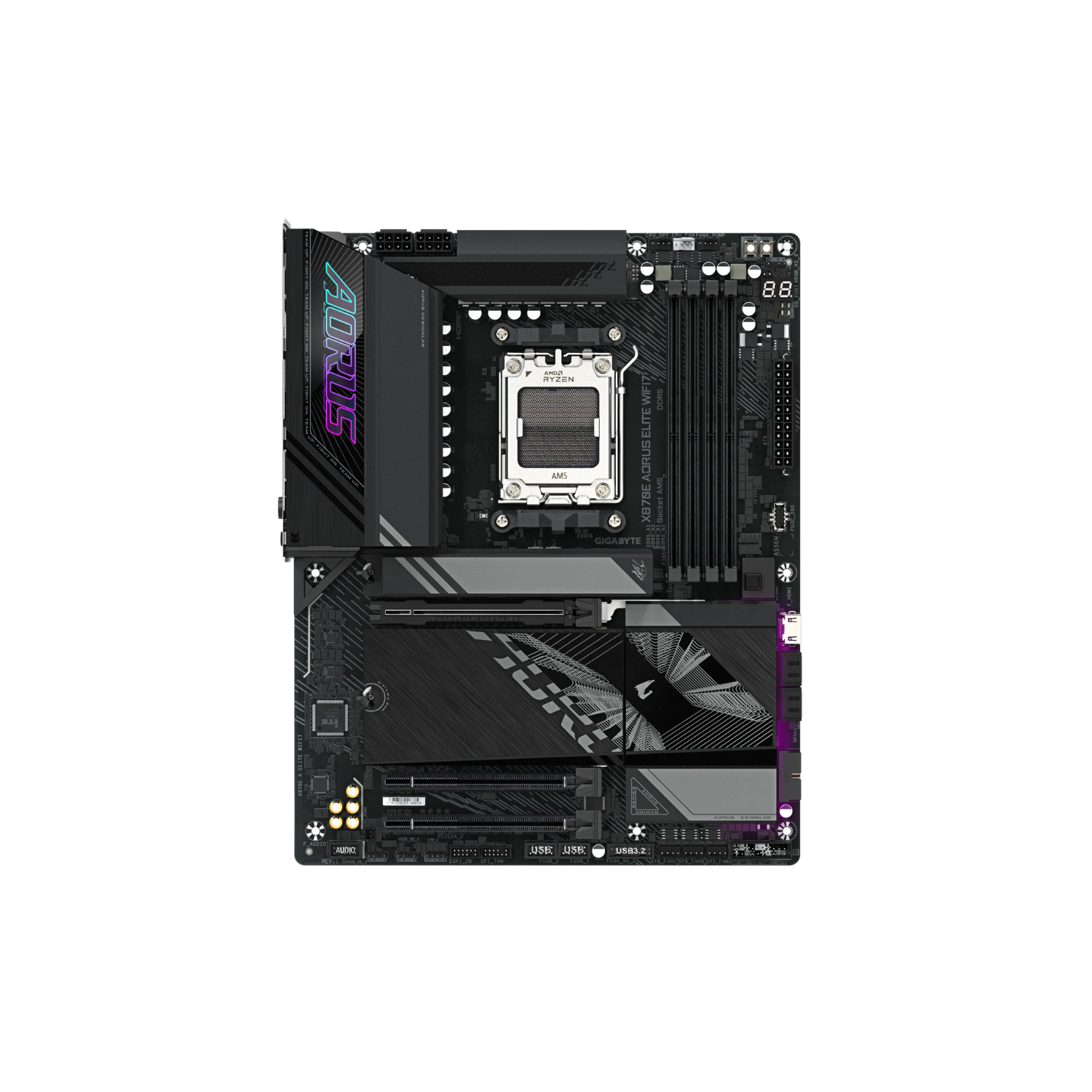 GIGABYTE M/B X870E A ELITE WIFI7 |  Gaming Motherboard with WiFi 7 & High Bandwidth Memory Support