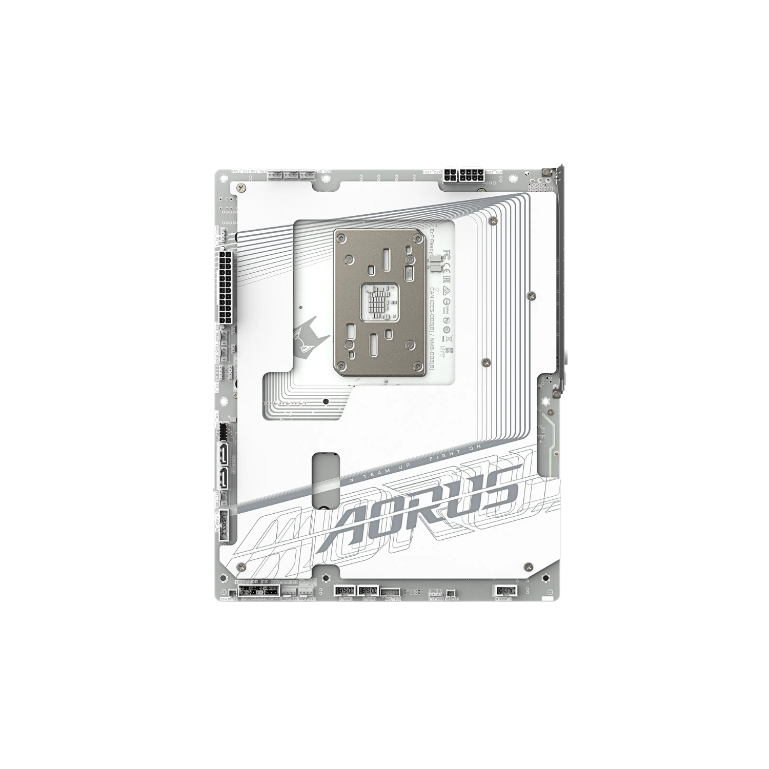 GIGABYTE M/B X870 A STEALTH ICE | X870 Gaming Motherboard with High Speed Connectivity & High Bandwidth Memory Support