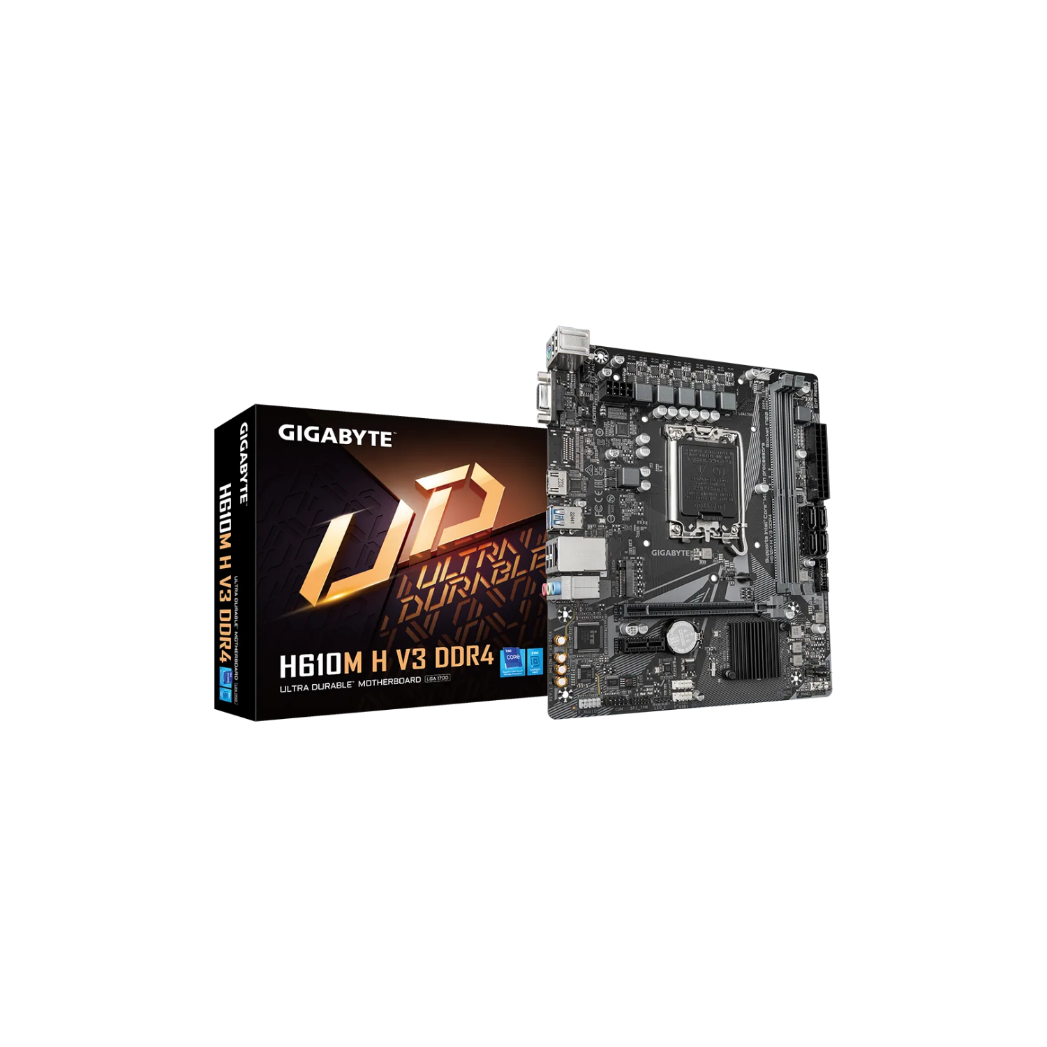 GIGABYTE M/B H610M H V3 DDR4 |  Gaming Motherboard with High Speed Connectivity & DDR4
