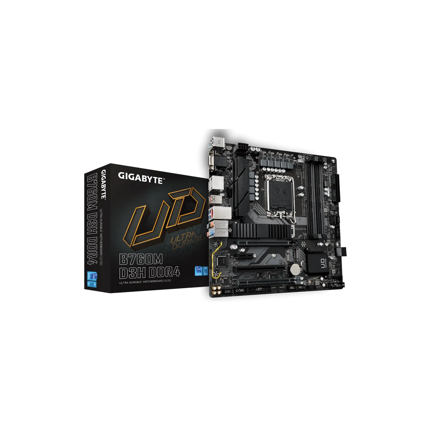 GIGABYTE M/B B760M H DDR4 |  Gaming Motherboard with High Speed Connectivity & DDR4