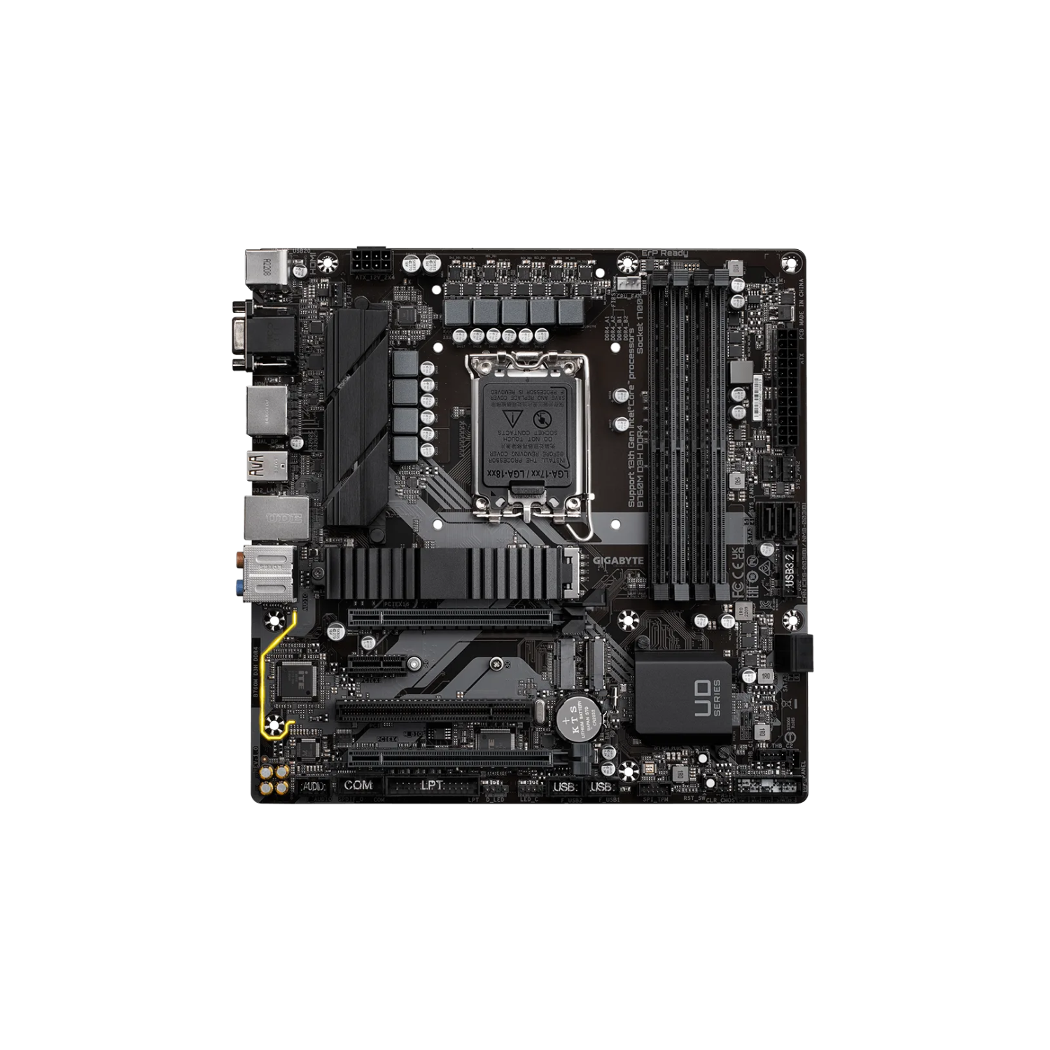 GIGABYTE M/B B760M H DDR4 |  Gaming Motherboard with High Speed Connectivity & DDR4