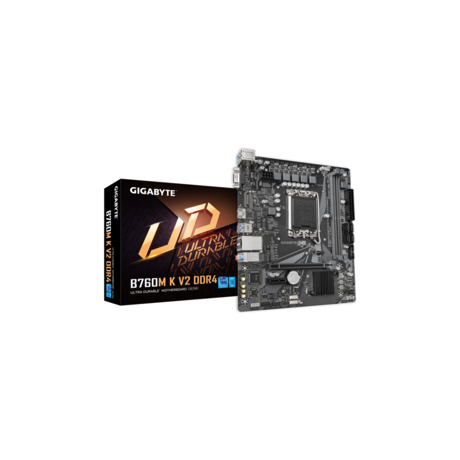 GIGABYTE M/B B760M K V2 DDR4 |  Gaming Motherboard with High Speed Connectivity & DDR4