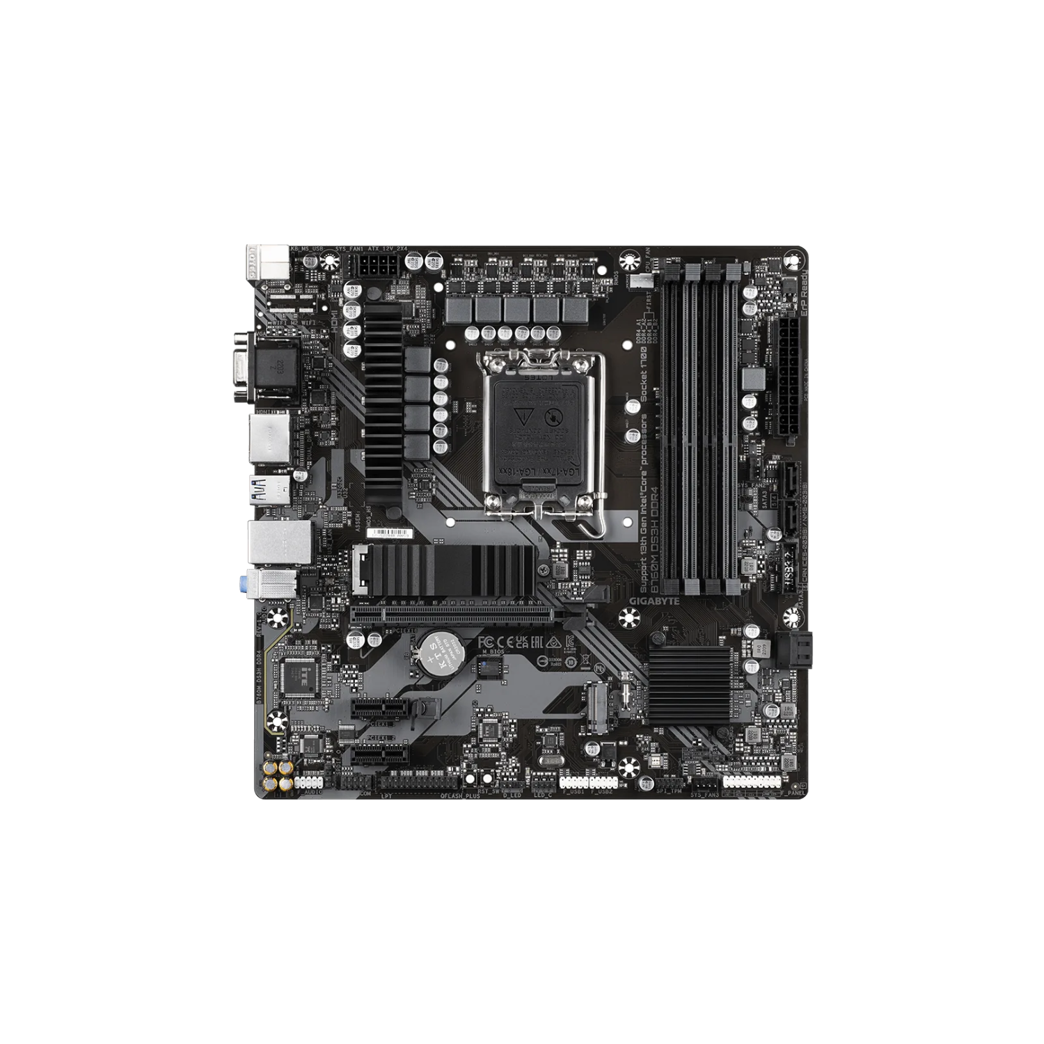 GIGABYTE M/B B760M DS3H DDR4 |  Gaming Motherboard with High Speed Connectivity & DDR4