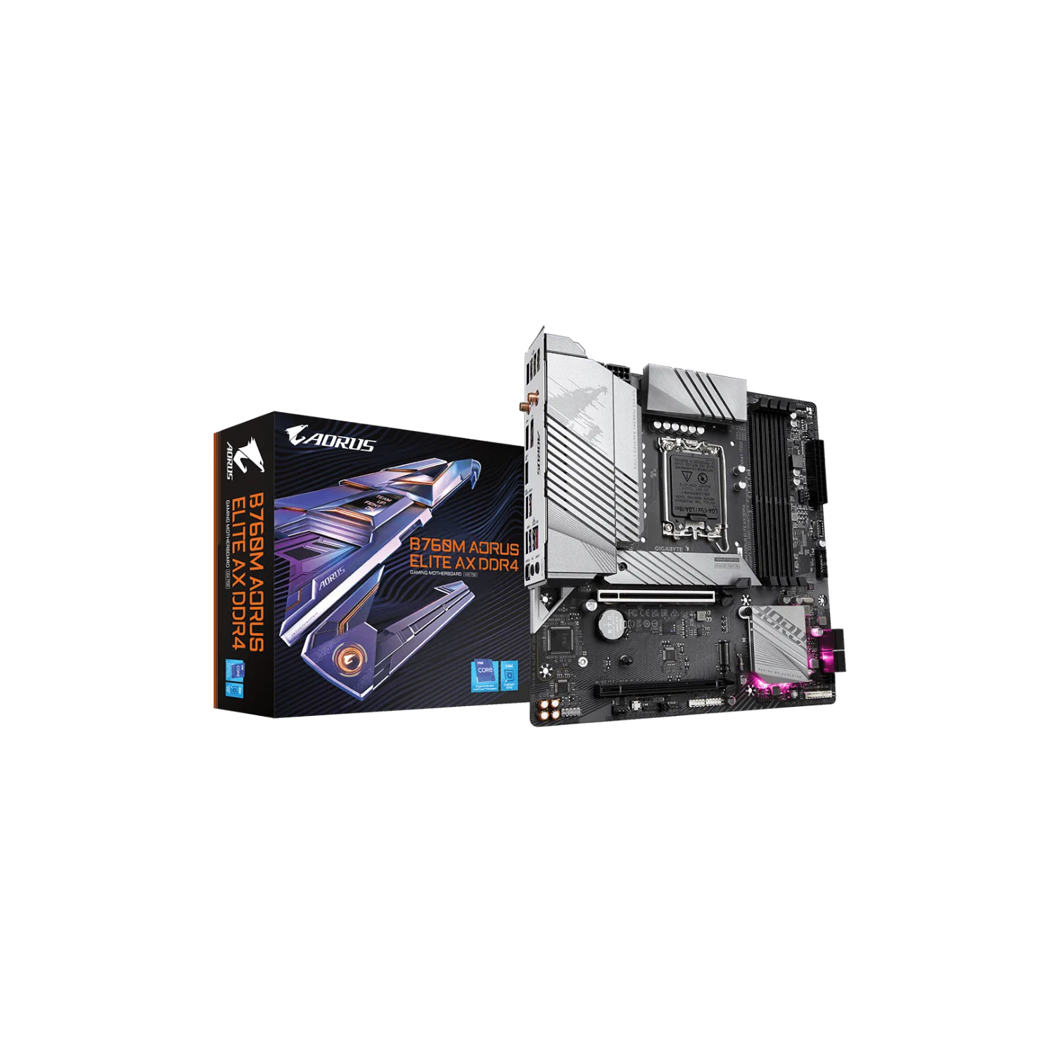 GIGABYTE M/B B760M A ELITE AX DDR4 |  Gaming Motherboard with WiFi 6 & DDR4