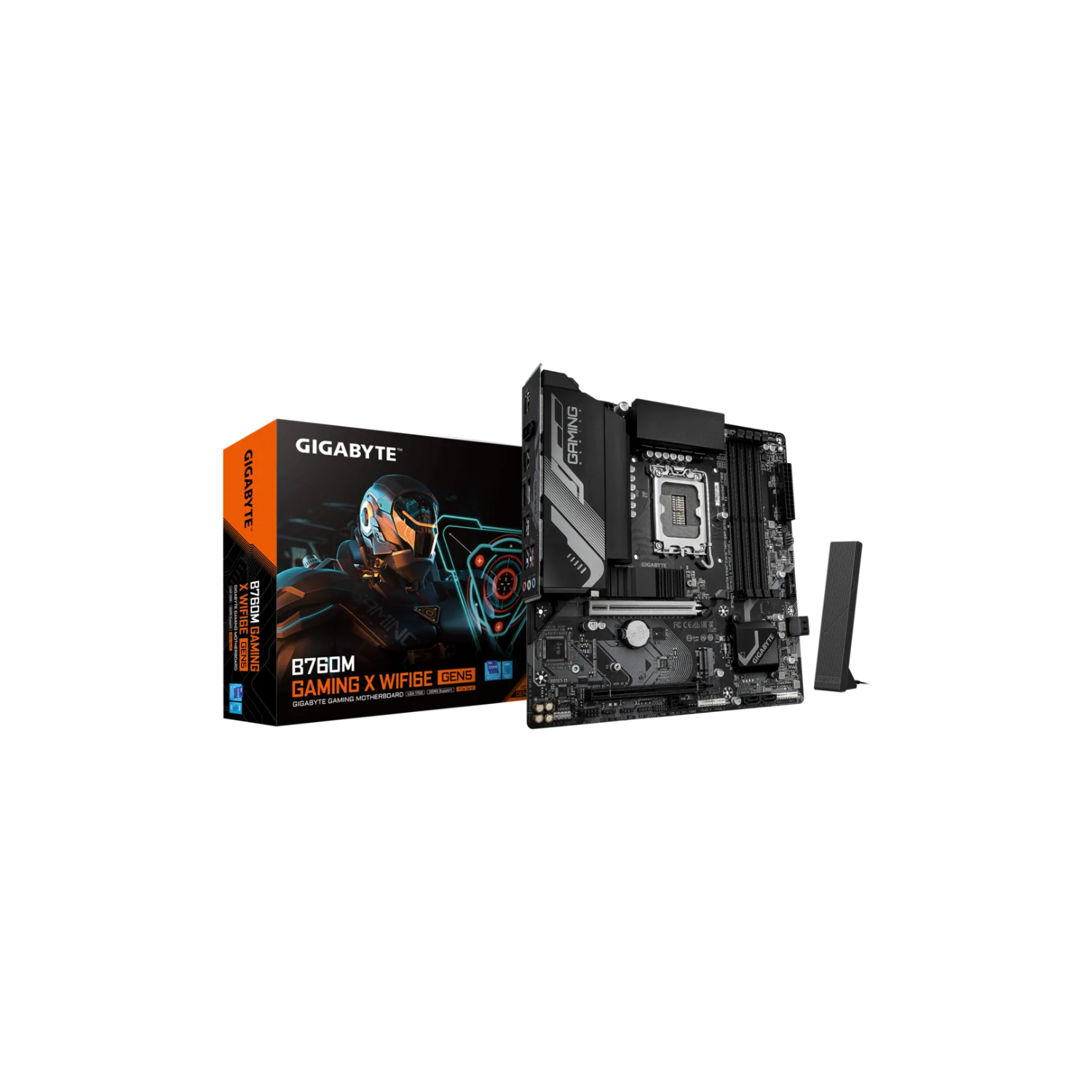 GIGABYTE M/B B760M G X WF6E GEN5 |  Gaming Motherboard with WiFi 6E & DDR5 / PCIe Gen5