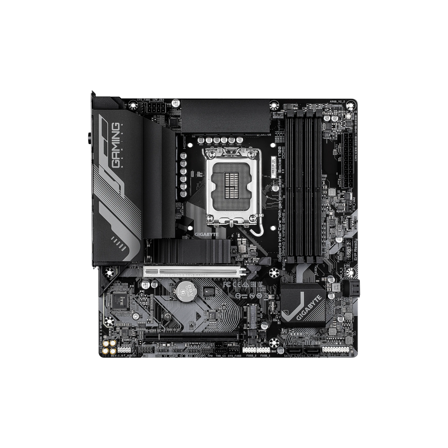 GIGABYTE M/B B760M G X WF6E GEN5 |  Gaming Motherboard with WiFi 6E & DDR5 / PCIe Gen5