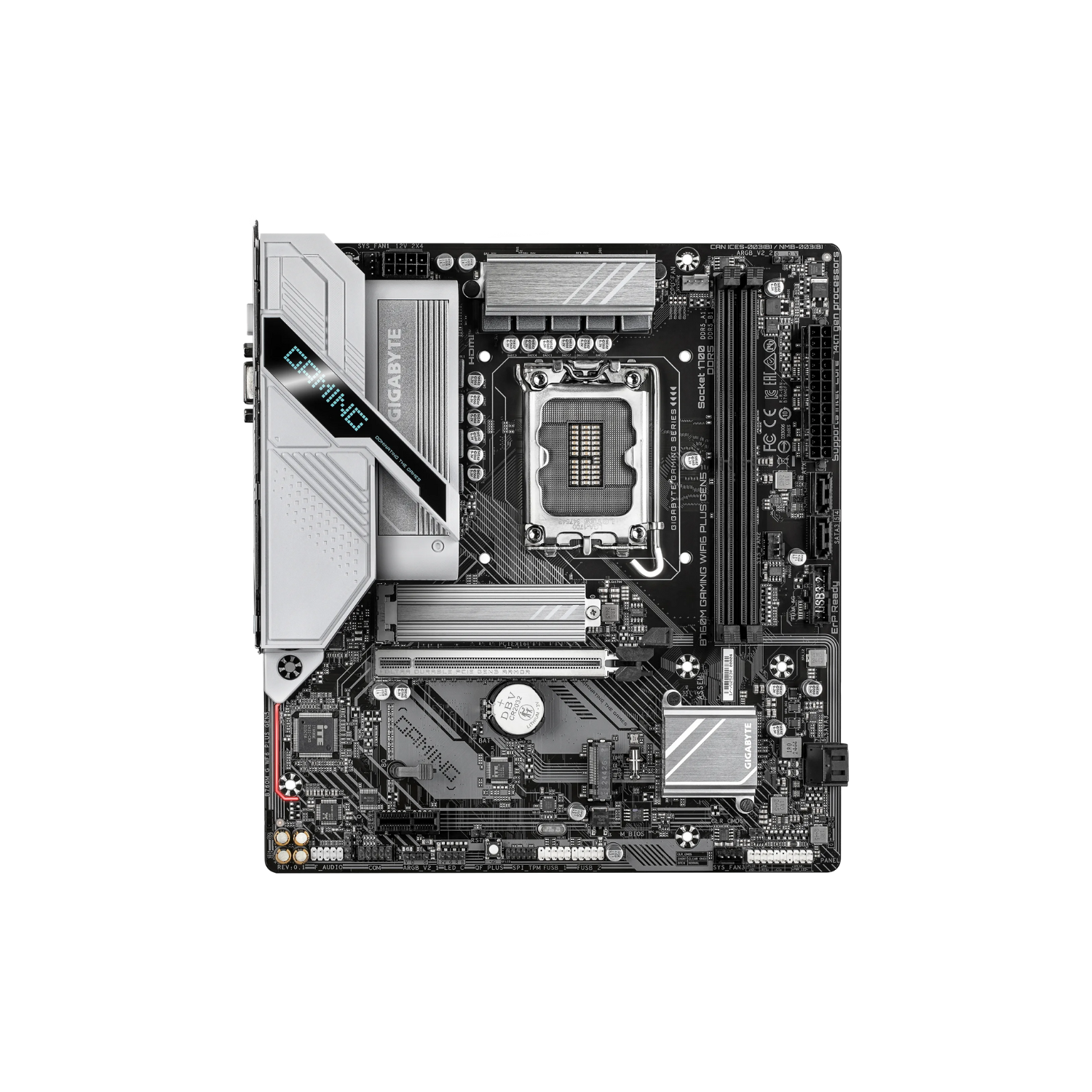 GIGABYTE M/B B760M G WF6 PLUS GEN5 |  Gaming Motherboard with High Speed Connectivity & DDR5 / PCIe Gen5