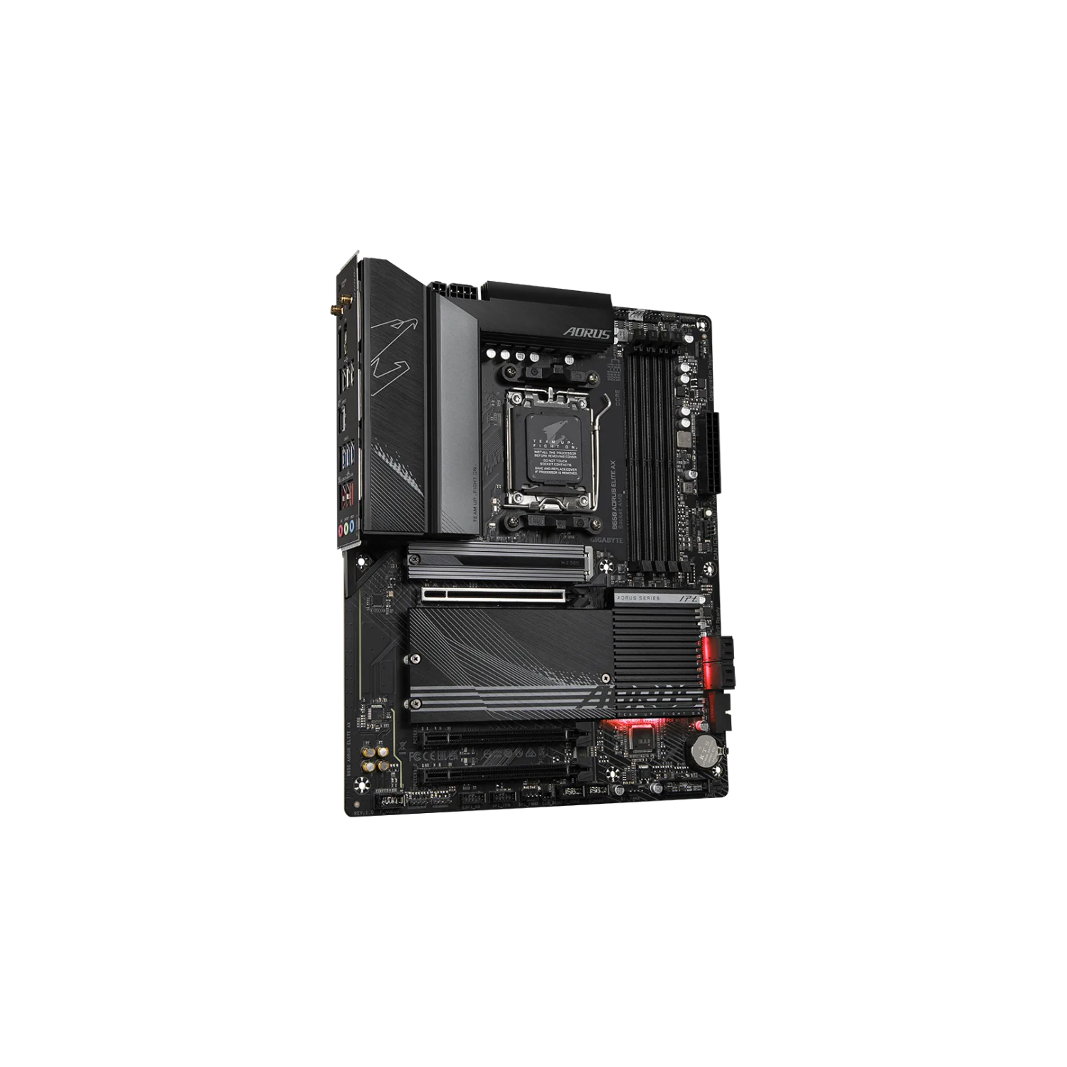 GIGABYTE M/B B650 AORUS ELITE AX | B650 Gaming Motherboard with WiFi 6 & High Bandwidth Memory Support