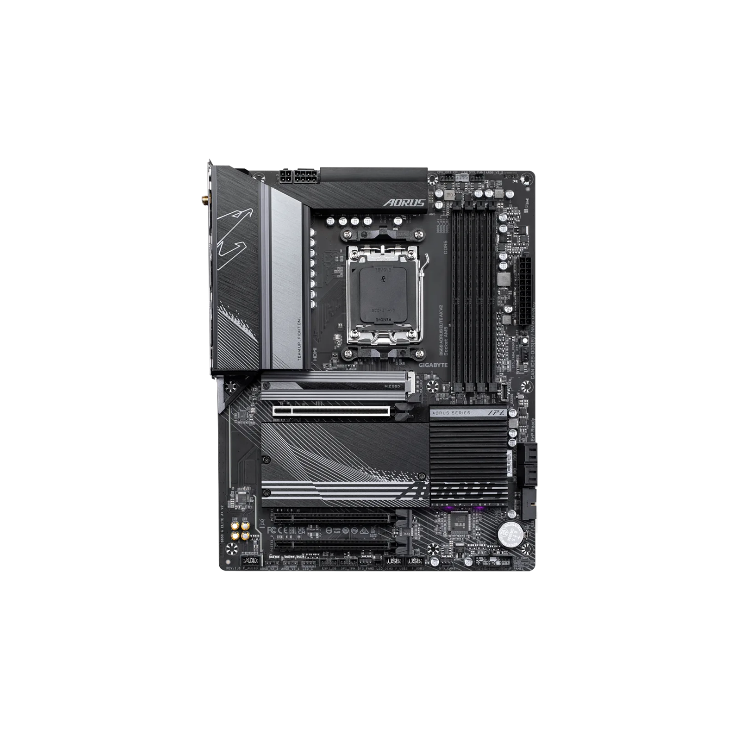 GIGABYTE M/B B650 A ELITE AX V2 | B650 Gaming Motherboard with WiFi 6 & High Bandwidth Memory Support