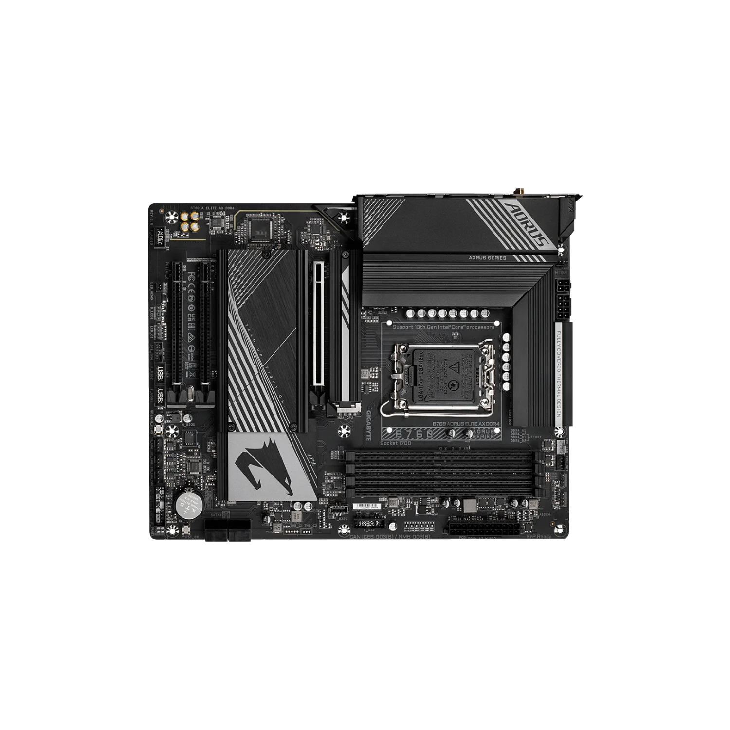 GIGABYTE M/B B760 A ELITE AX DDR4 | B760 Gaming Motherboard with WiFi 6 & DDR4