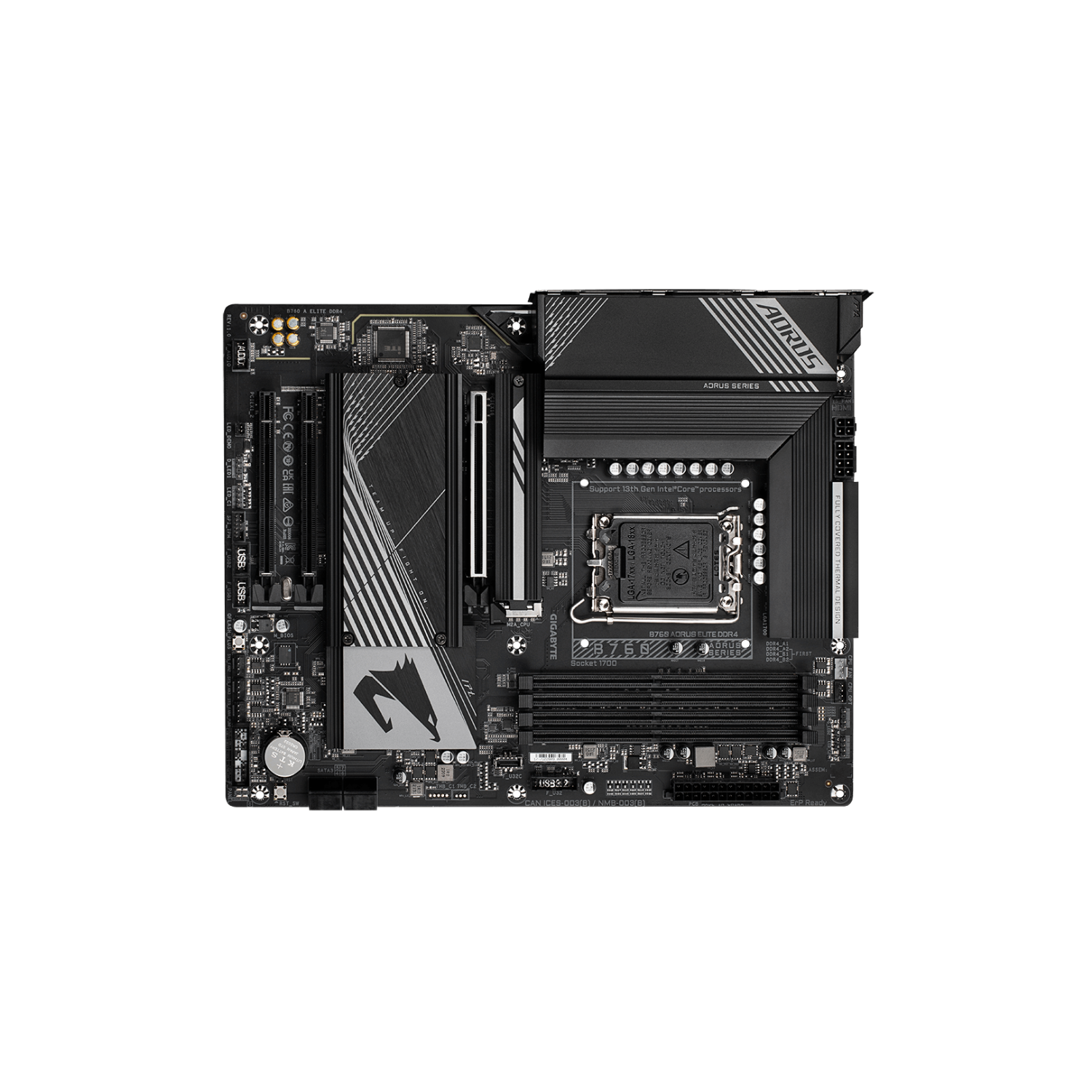 GIGABYTE M/B B760 AORUS ELITE DDR4 | B760 Gaming Motherboard with High Speed Connectivity & DDR4
