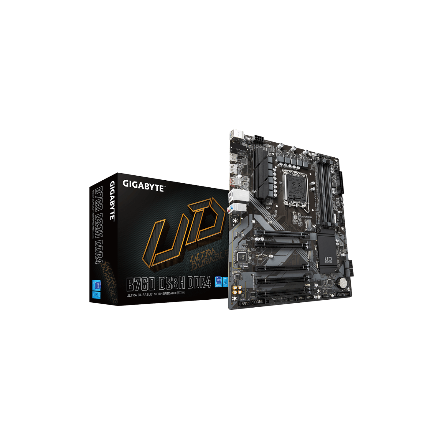 GIGABYTE M/B B760 DS3H DDR4 | B760 Gaming Motherboard with High Speed Connectivity & DDR4