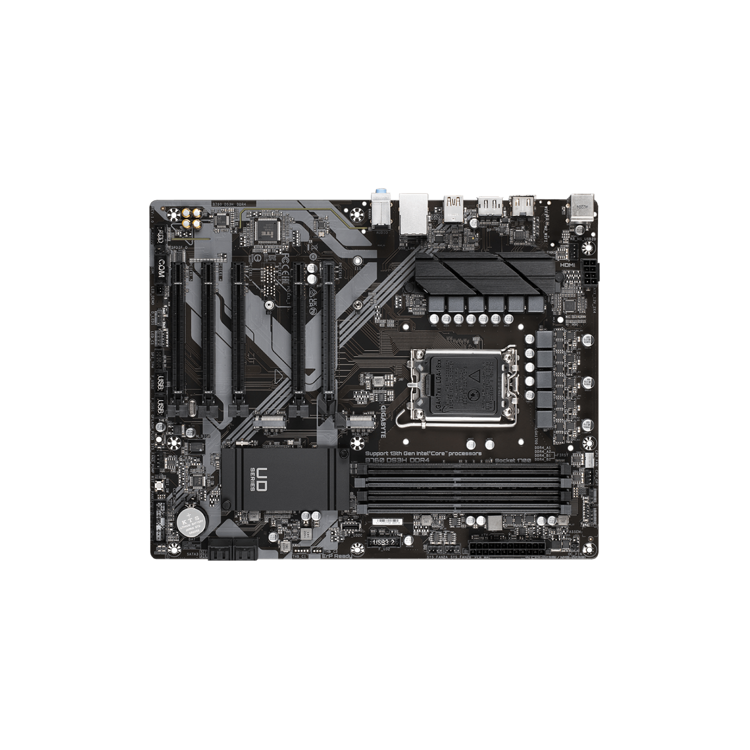 GIGABYTE M/B B760 DS3H DDR4 | B760 Gaming Motherboard with High Speed Connectivity & DDR4