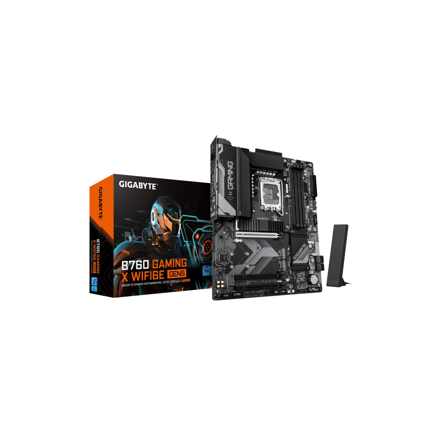 GIGABYTE M/B B760 G X WF6E GEN5 | B760 Gaming Motherboard with WiFi 6E & DDR5 / PCIe Gen5