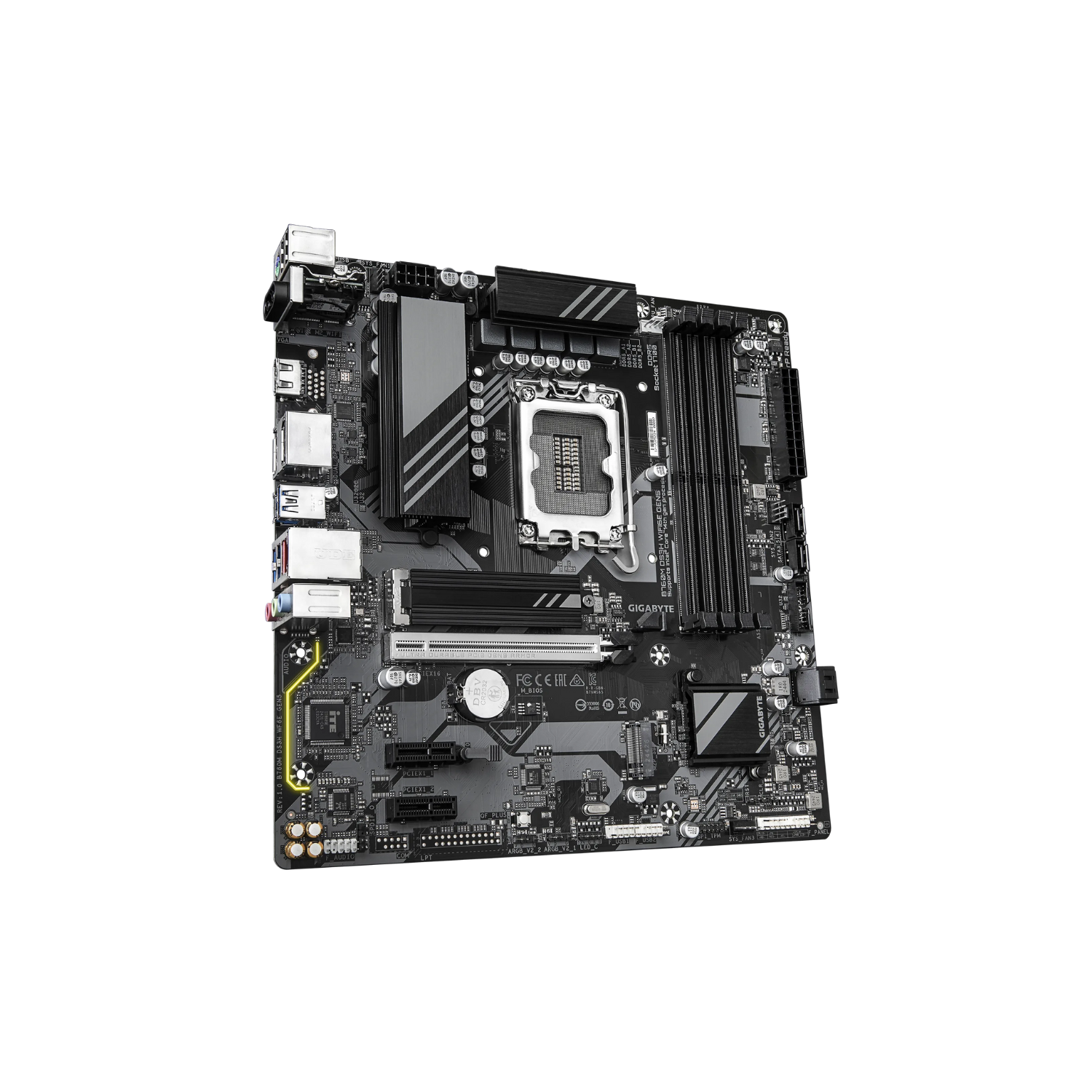 GIGABYTE M/B B760M DS3H WF6E GEN5 |  Gaming Motherboard with WiFi 6E & DDR5 / PCIe Gen5