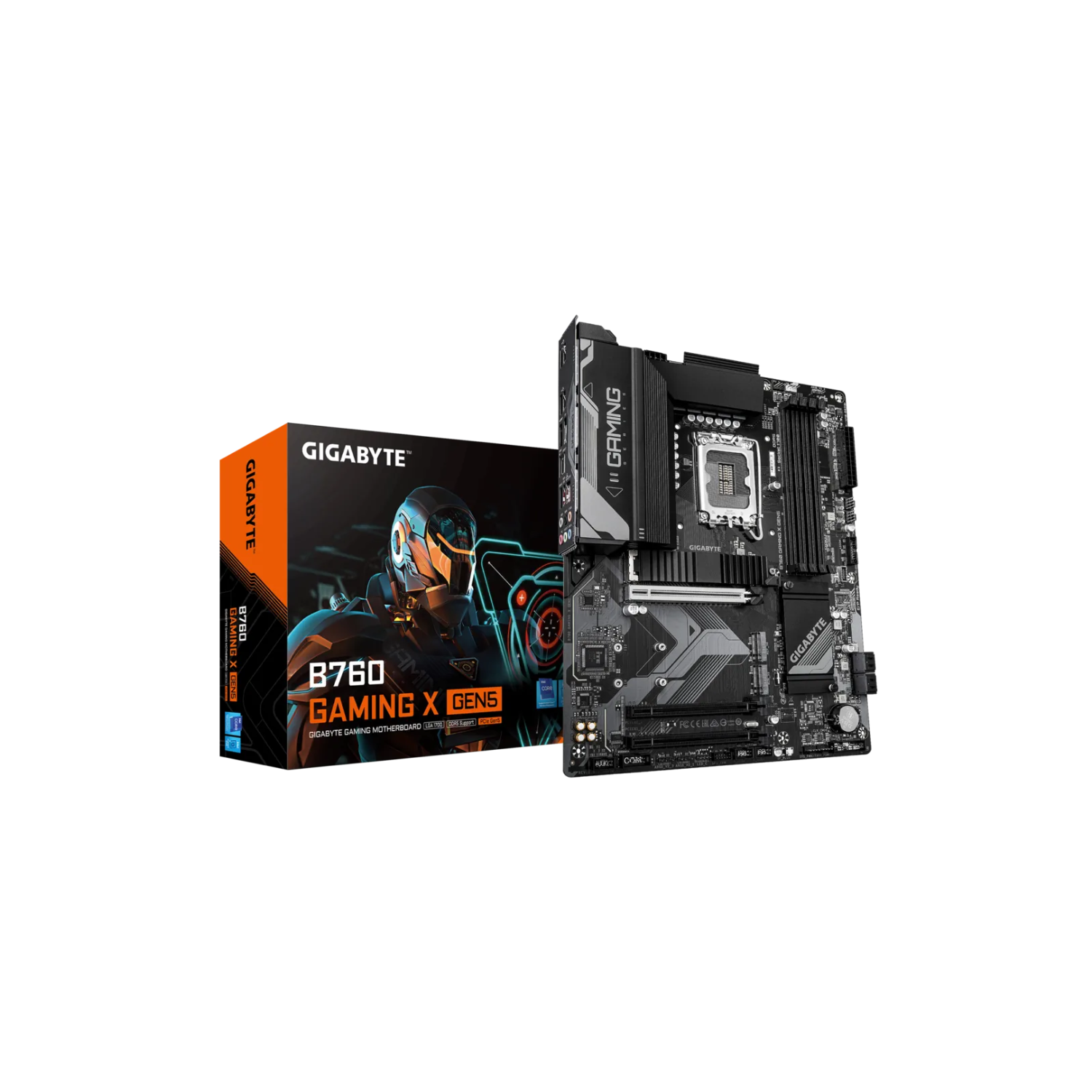 GIGABYTE M/B B760 GAMING X GEN5 | B760 Gaming Motherboard with High Speed Connectivity & DDR5 / PCIe Gen5