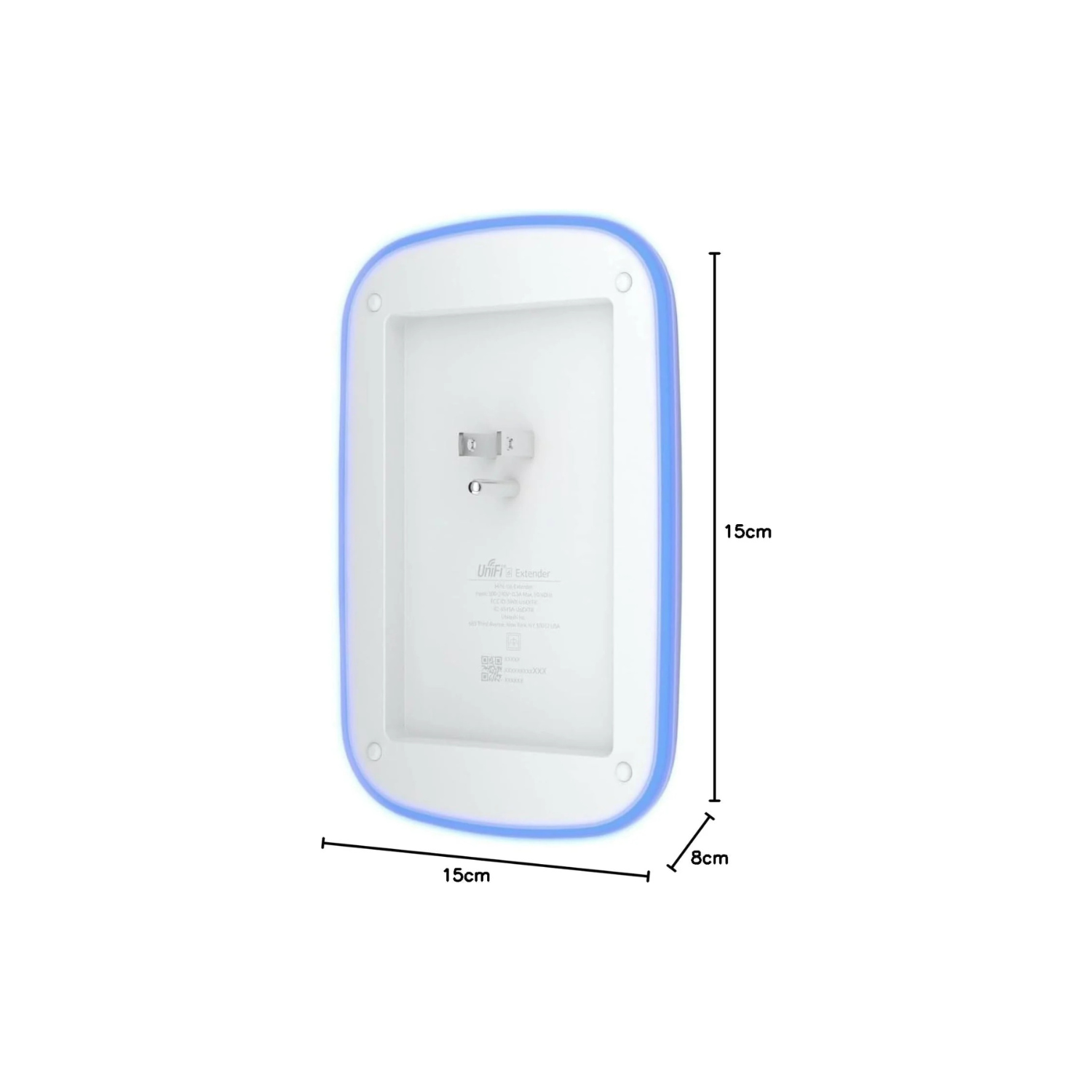 Ubiquiti U6-Extender-EU – Wi-Fi 6 Range Extender, High-Speed Wireless Coverage Booster, PoE Powered, Compact EU Version