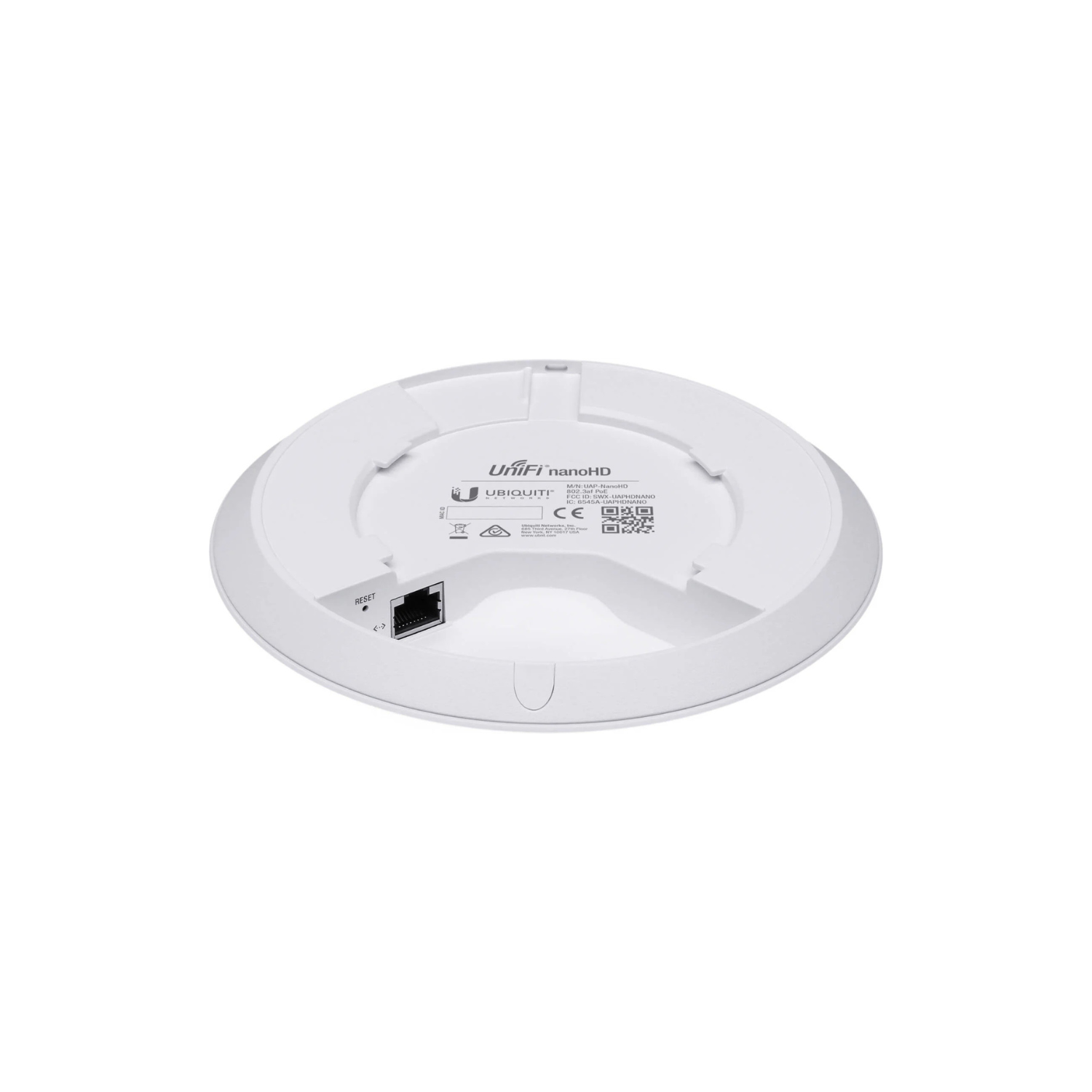 Ubiquiti UAP-nanoHD-EU – Wi-Fi 5 (802.11ac) Dual-Band Access Point, High-Performance Wireless Networking, Compact PoE Powered, EU Version