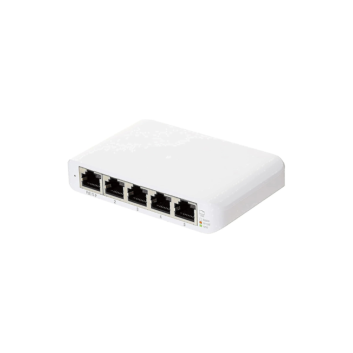 Ubiquiti USW-Flex-Mini-EU – 5-Port Gigabit Managed PoE Switch, Compact UniFi Cloud-Managed, EU Version