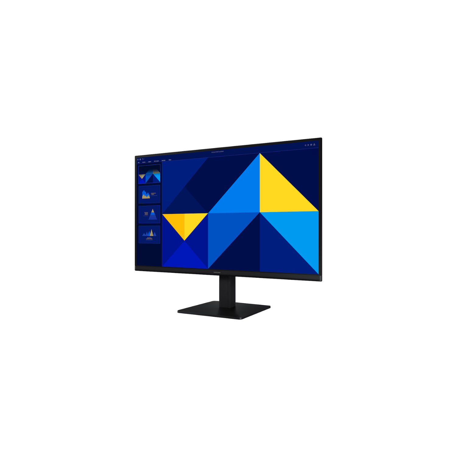 Samsung 24" Essential Monitor S3 S30GD – Full HD (1920×1080) LED Display | 100Hz | Eye Saver Mode | HDMI | Slim Bezel | LS24D300GAMXUE