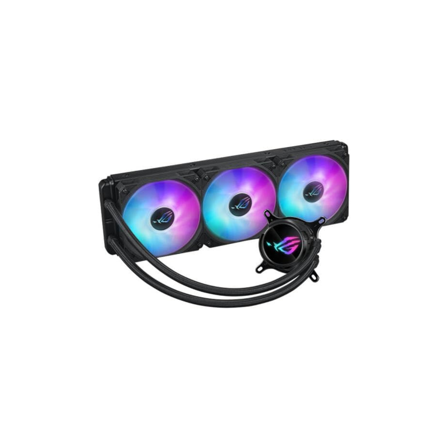 ASUS ROG Strix LC III 360 ARGB AIO Cooler – Asetek Pump, Sigrid V2 LCD Display, Addressable RGB