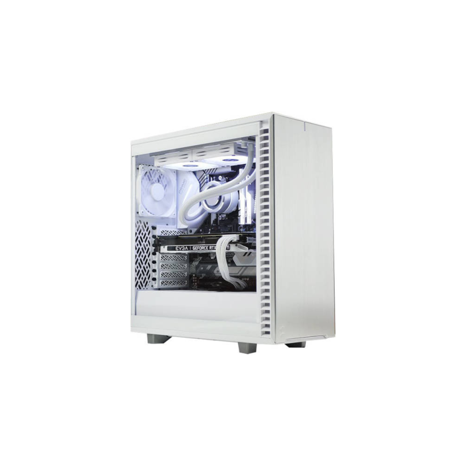 HPC Workstation - Intel Core i7-12700K 12 Cores 20 Threads, NVIDIA RTX A6000 48GB, 64GB RAM DDR5 5200MHz, 2TB SSD Gen 4 + 4TB HDD, 1050W 80 Plus Gold PSU, 360mm Liquid Cooler, Wi-Fi + BT