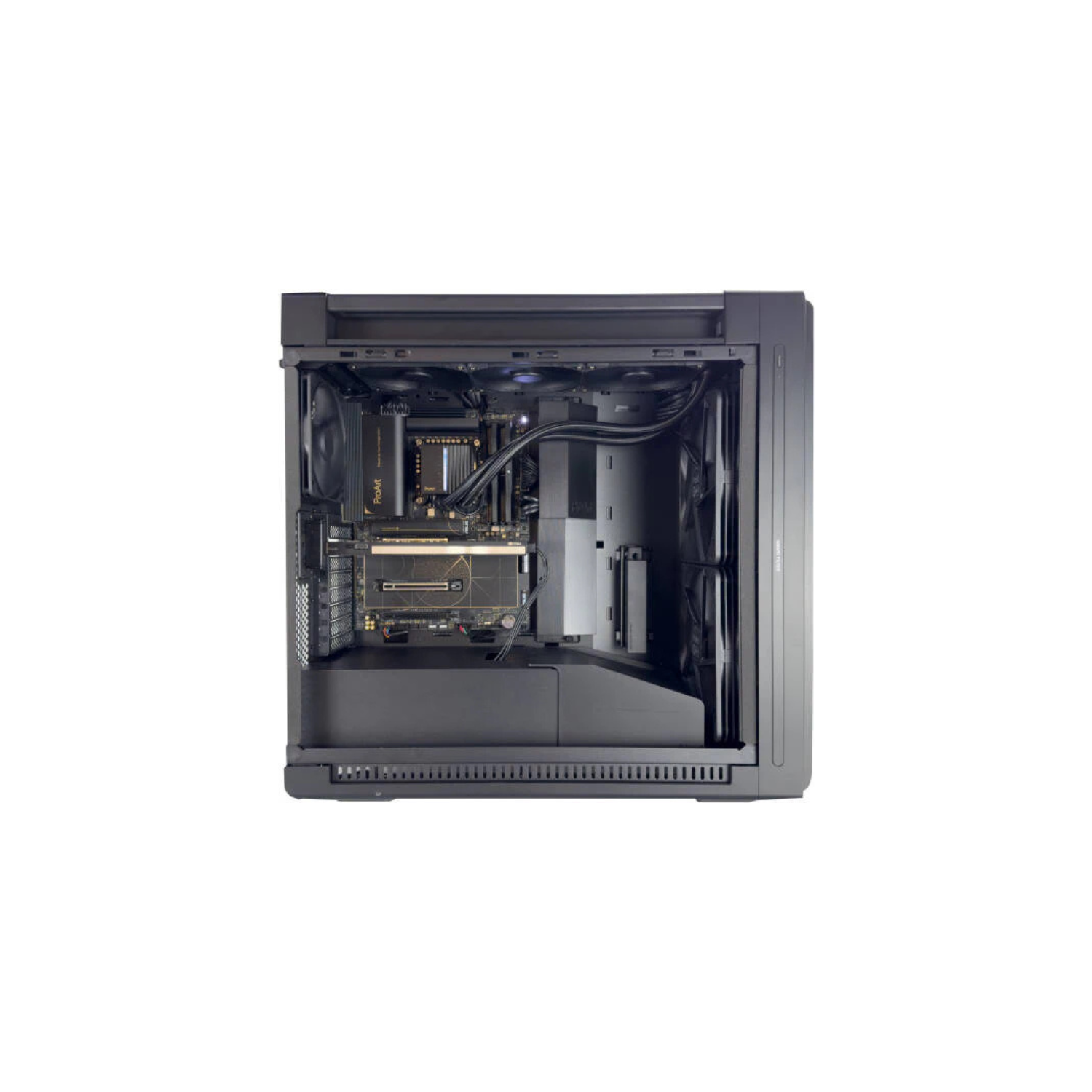 ProArt Workstation - Intel Core Ultra 9 285K 24 Cores 24 Threads, NVIDIA RTX A4000 16GB, 64GB DDR5 RAM 6600MHz, 2TB SSD Gen 4, 1000W 80 PLUS Gold PSU, 420mm Liquid Cooler, Thunderboltƒ?› 5, Wi-Fi + BT