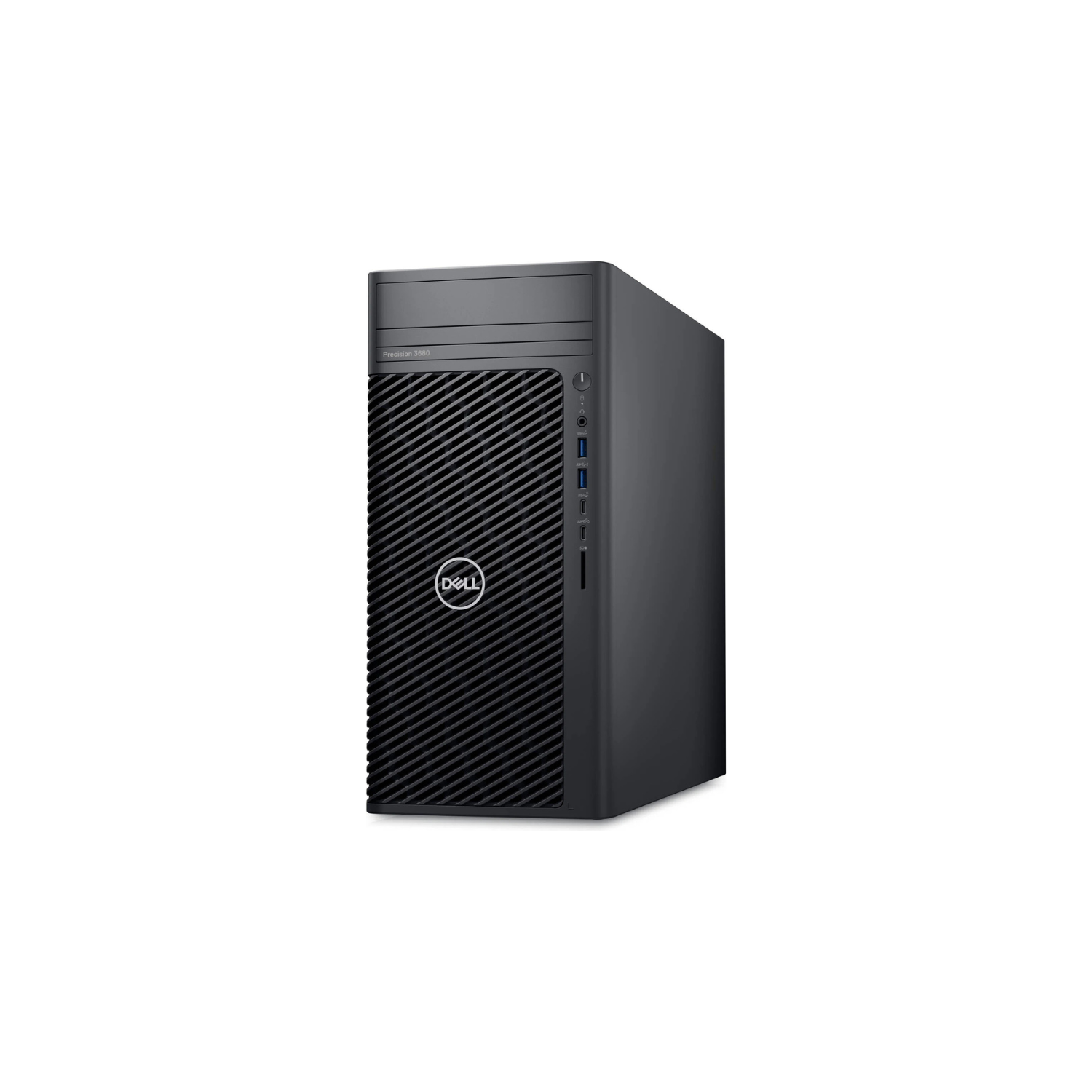 Dell Precision 3680 Tower Workstation, Intel Core i7-14700K, 16GB RAM, 1TB SSD, NVIDIA T400 4GB Graphics, Dell KB216 Keyboard & MS116 Mouse, Intel Ethernet I219-LM, Win11Pro, Black | Precision-3680