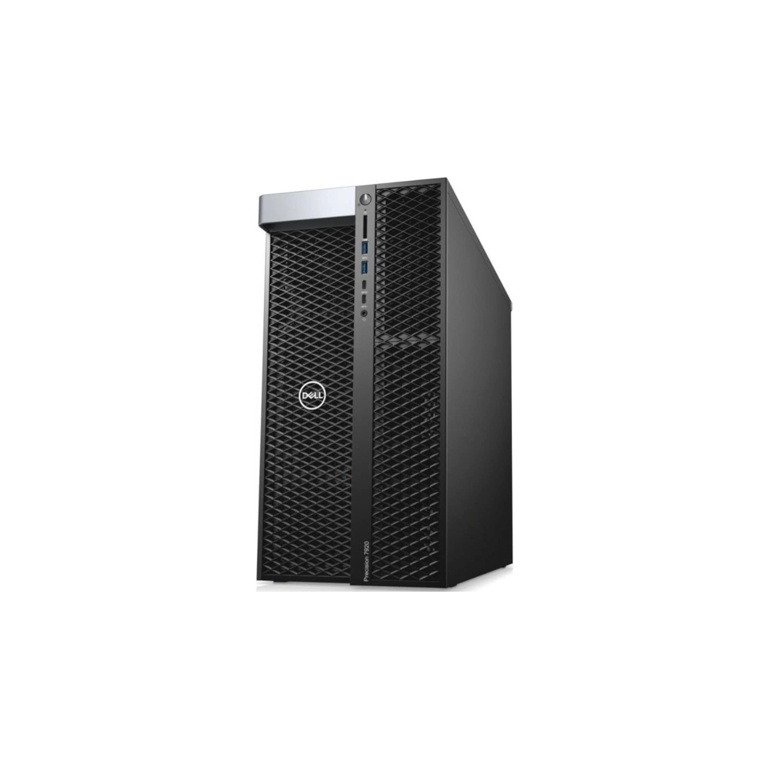 Dell Precision T7920 Workstation, Intel Xeon Gold 5218, 32GB (2x16GB) DDR4 RAM, 2TB M.2 SSD + 3.5" 2TB 7200rpm HDD, PNY NVIDIA Quadro T1000 8GB, Win 10 Pro, Black | Precision T7920