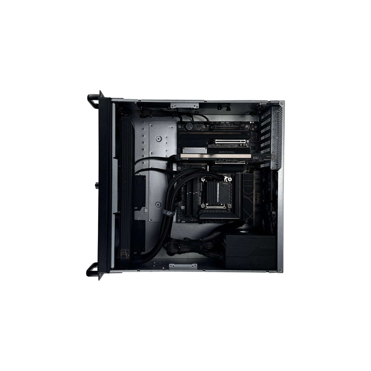 Rackmounted Workstation - Intel Core i9-14900KF 24 Cores 32 Threads, NVIDIA RTX A4000 16GB, 32GB RAM DDR5 5600MHz, 4TB SSD Gen 4, 1050W 80 PLUS Gold PSU, 360mm Liquid Cooler