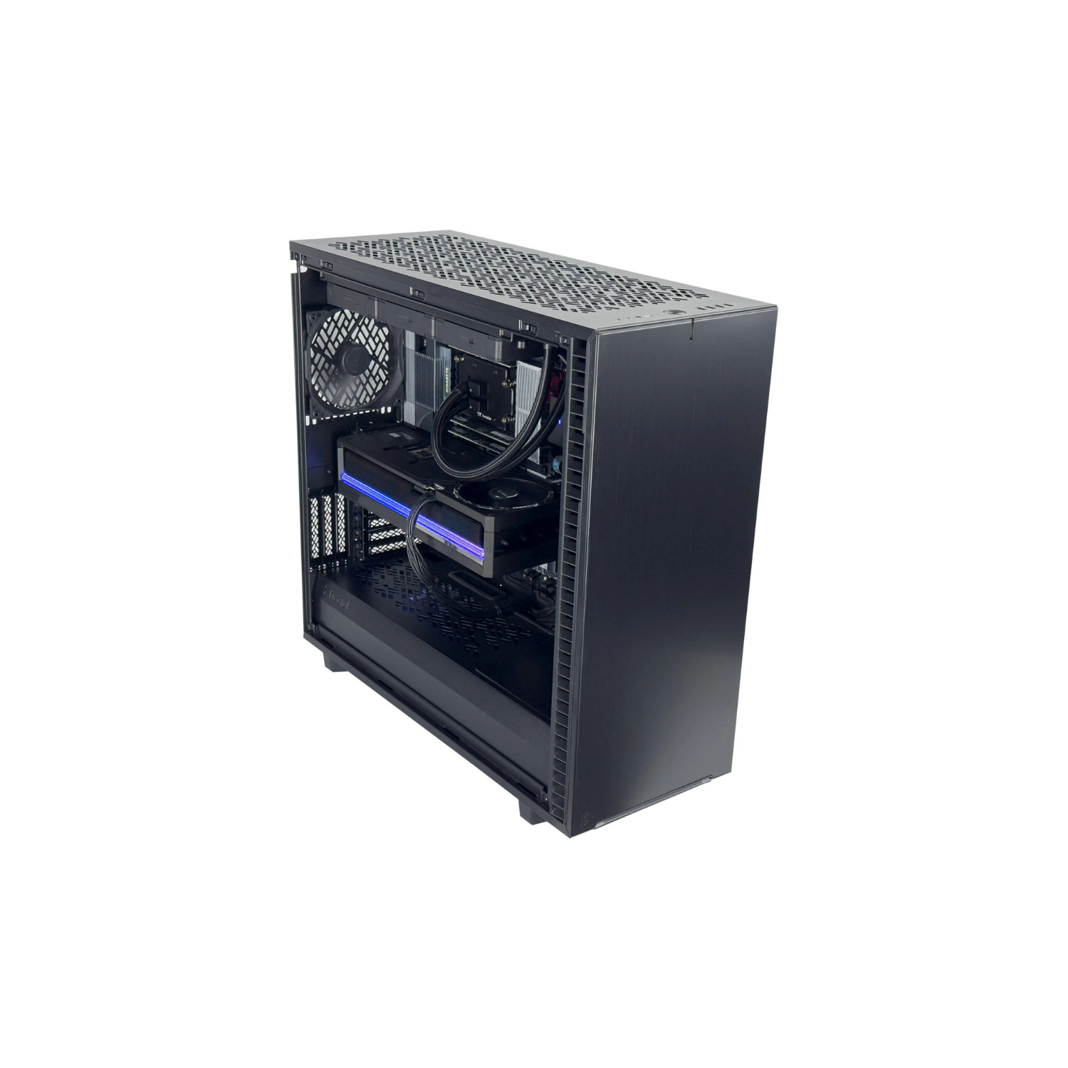 HPC T 7980X Workstation - AMD Ryzen Threadripper 7980X 64 Cores 128 Threads, NVIDIA H100 80GB, 384GB DDR5 RAM 5600MHz, 2TB SSD Gen 4, 1500W 80 PLUS Platinum PSU, 360mm Liquid Cooler