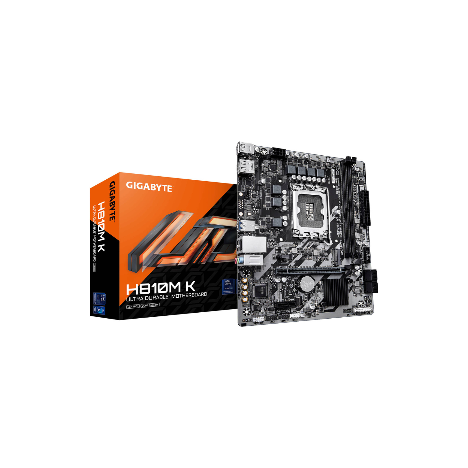 GIGABYTE M/B H810M K |  Gaming Motherboard with High Speed Connectivity & High Bandwidth Memory Support