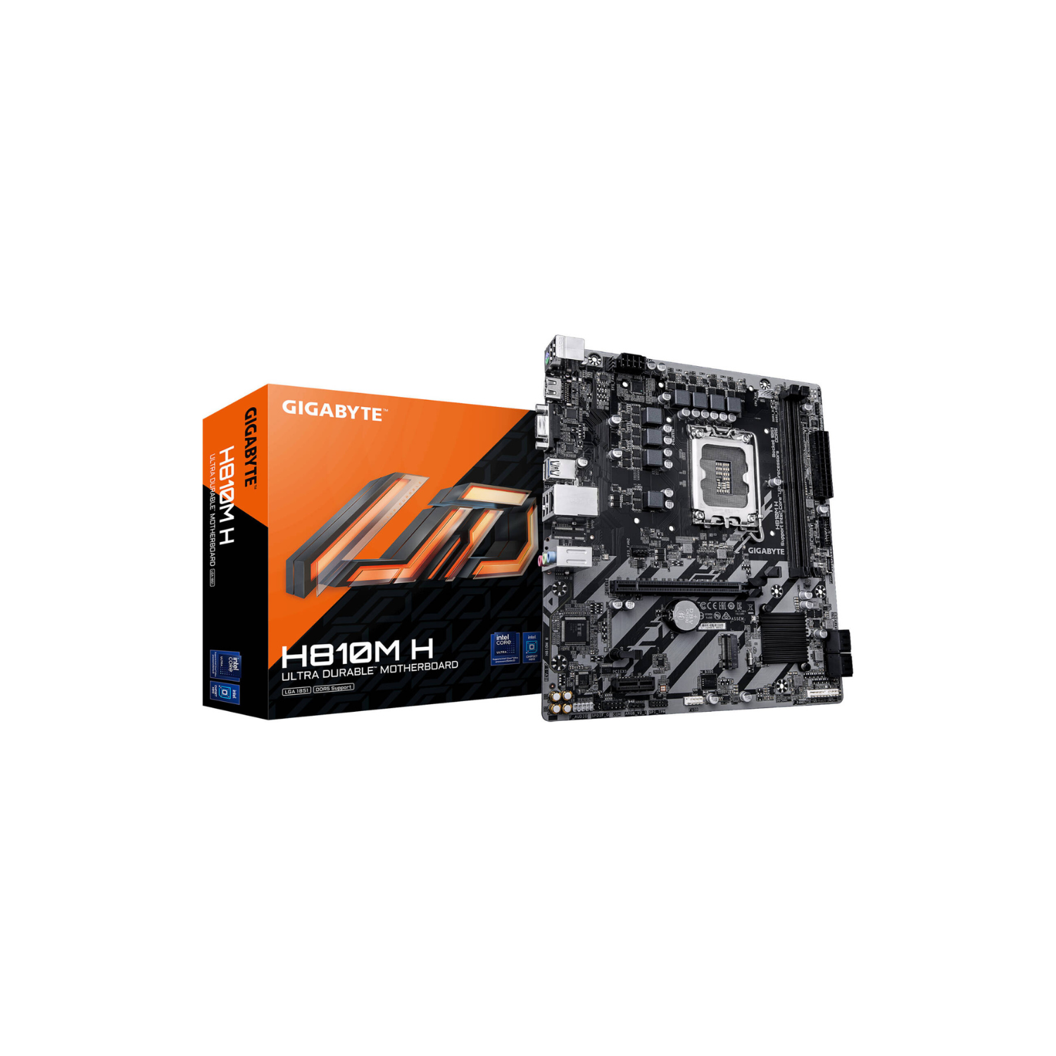GIGABYTE M/B H810M H |  Gaming Motherboard with High Speed Connectivity & High Bandwidth Memory Support