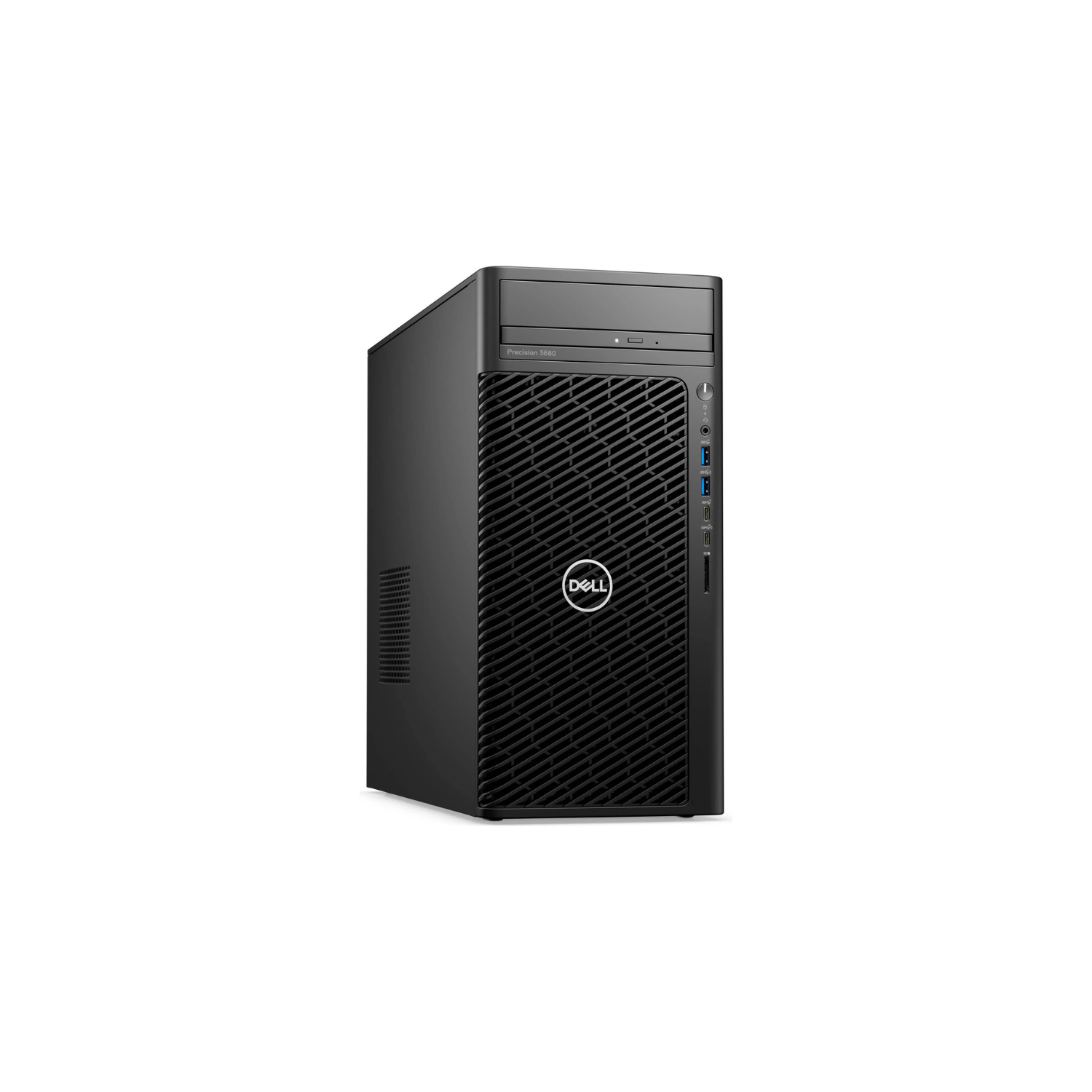 Dell Precision Tower 3660 Workstation PC, Intel Core i7-13700K vPro, 64GB RAM, 1TB (2x 512GB) SSD, NVIDIA RTX A2000 12GB Graphics, KB216 English Keyboard & MS116 Mouse, Win11Pro, Black | PRE-3660